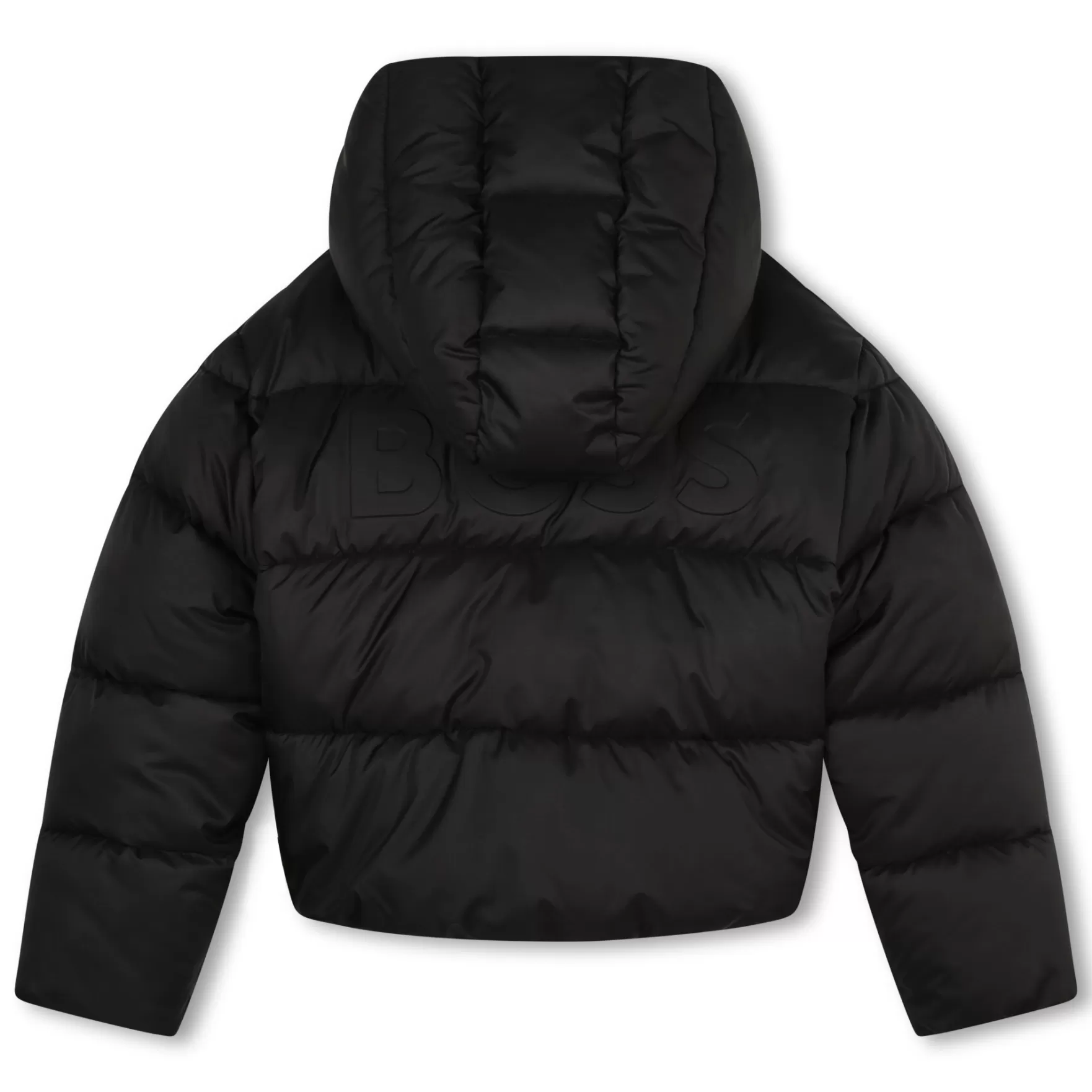 Meisje BOSS Anorak Met Rits En Capuchon