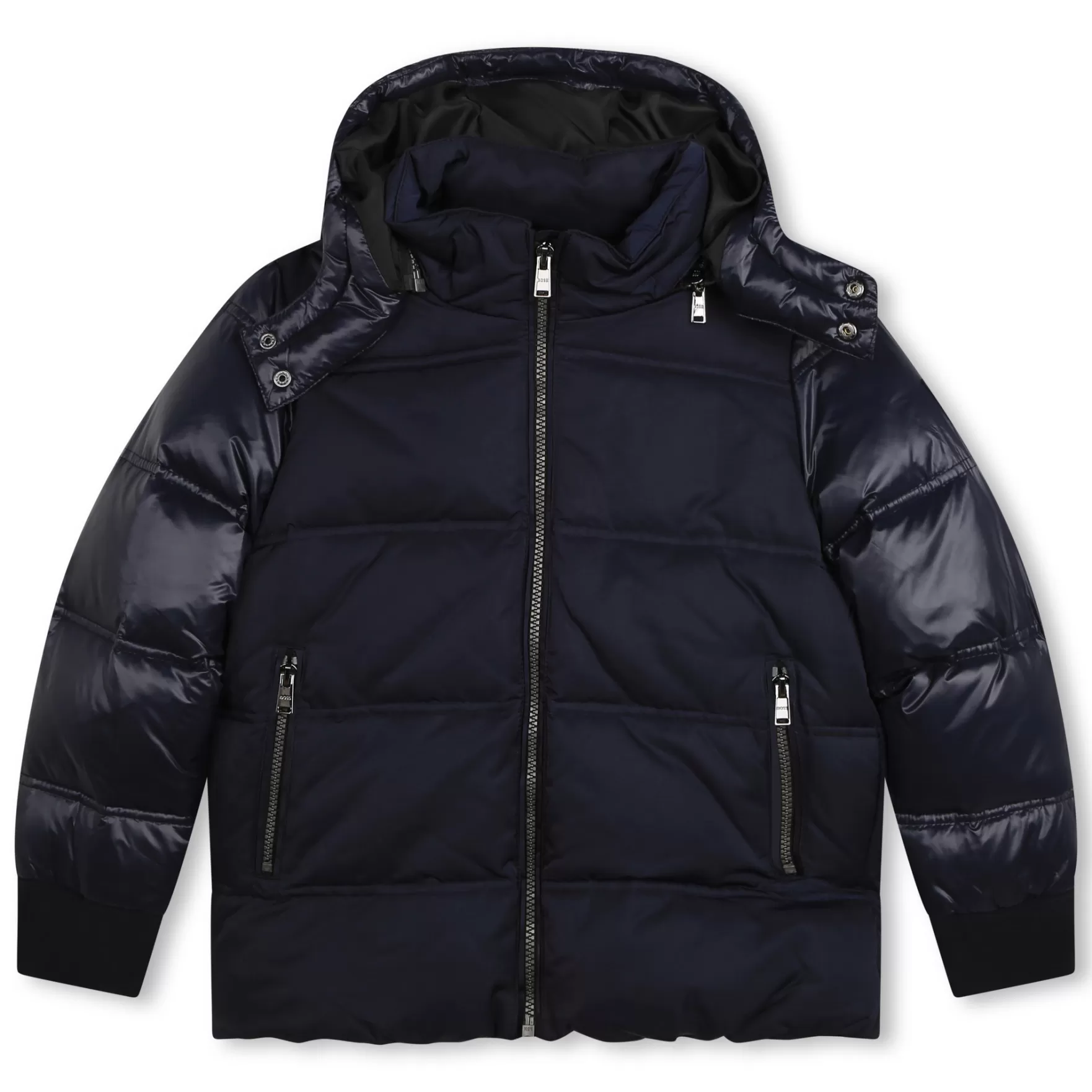 Jongen BOSS Anorak Uit Twee Materialen