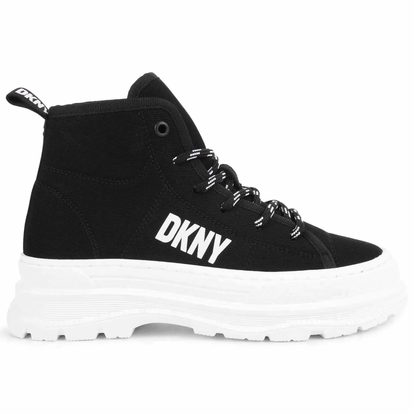 Meisje DKNY Canvas Sneakers Met Veters