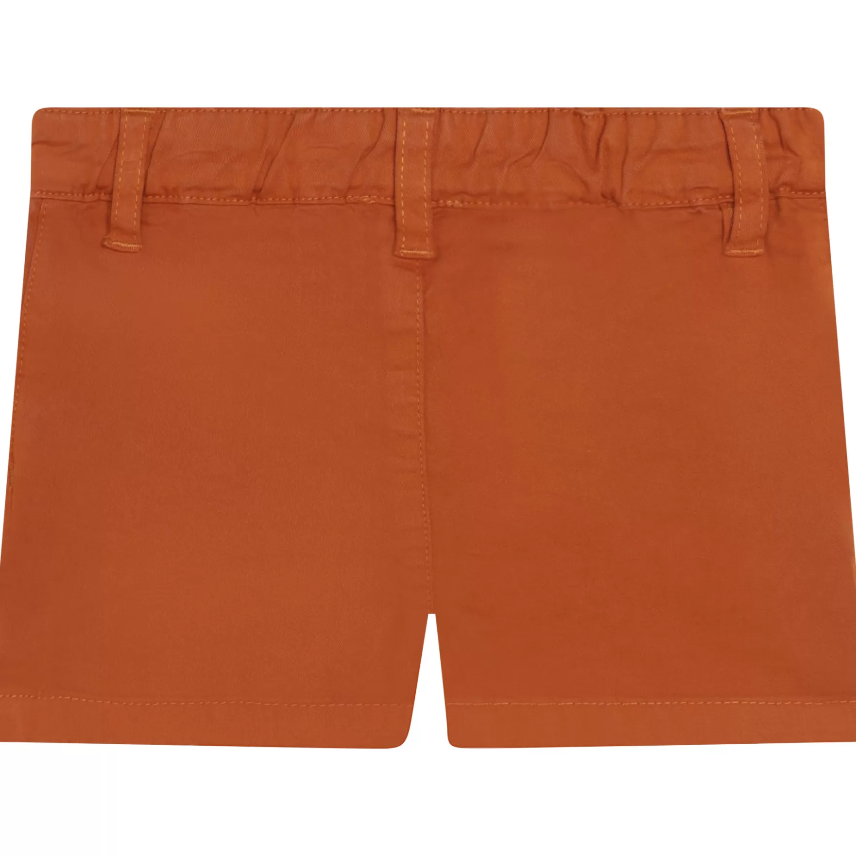 Jongen CARREMENT BEAU Effen Short Van Katoenen Twill