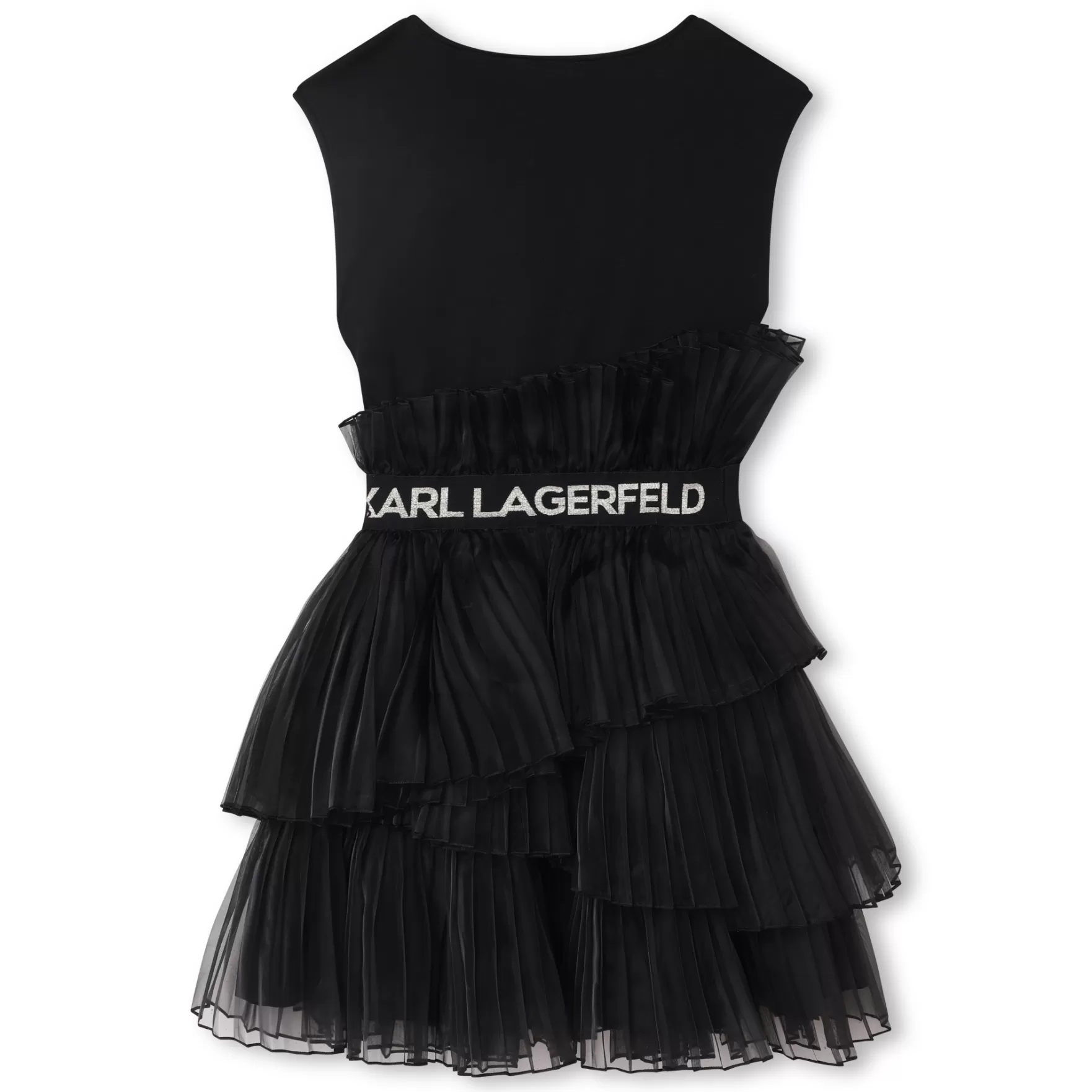 Meisje KARL LAGERFELD KIDS Feestjurk Met Ruches