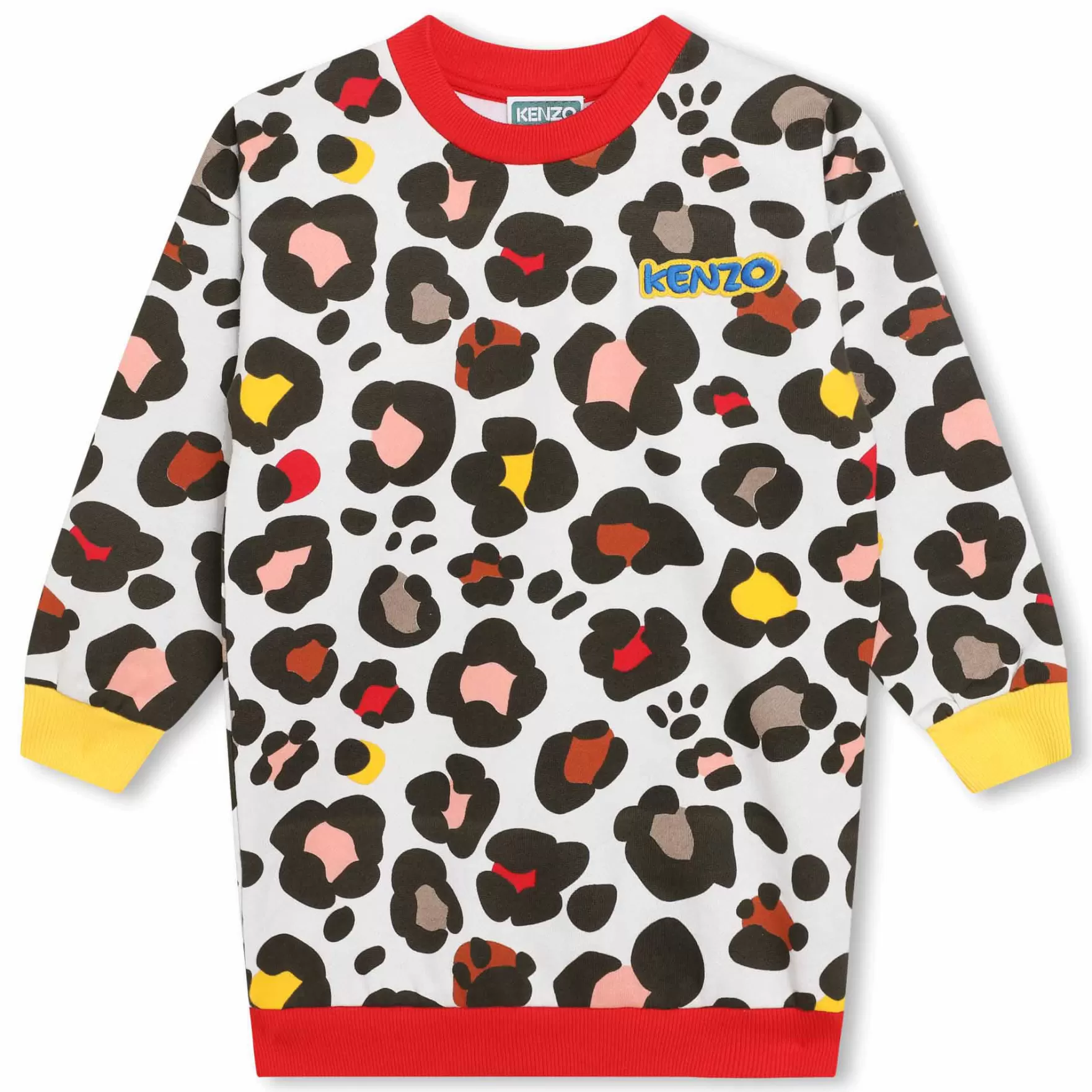 Meisje KENZO KIDS Fleece Jurk Met Print