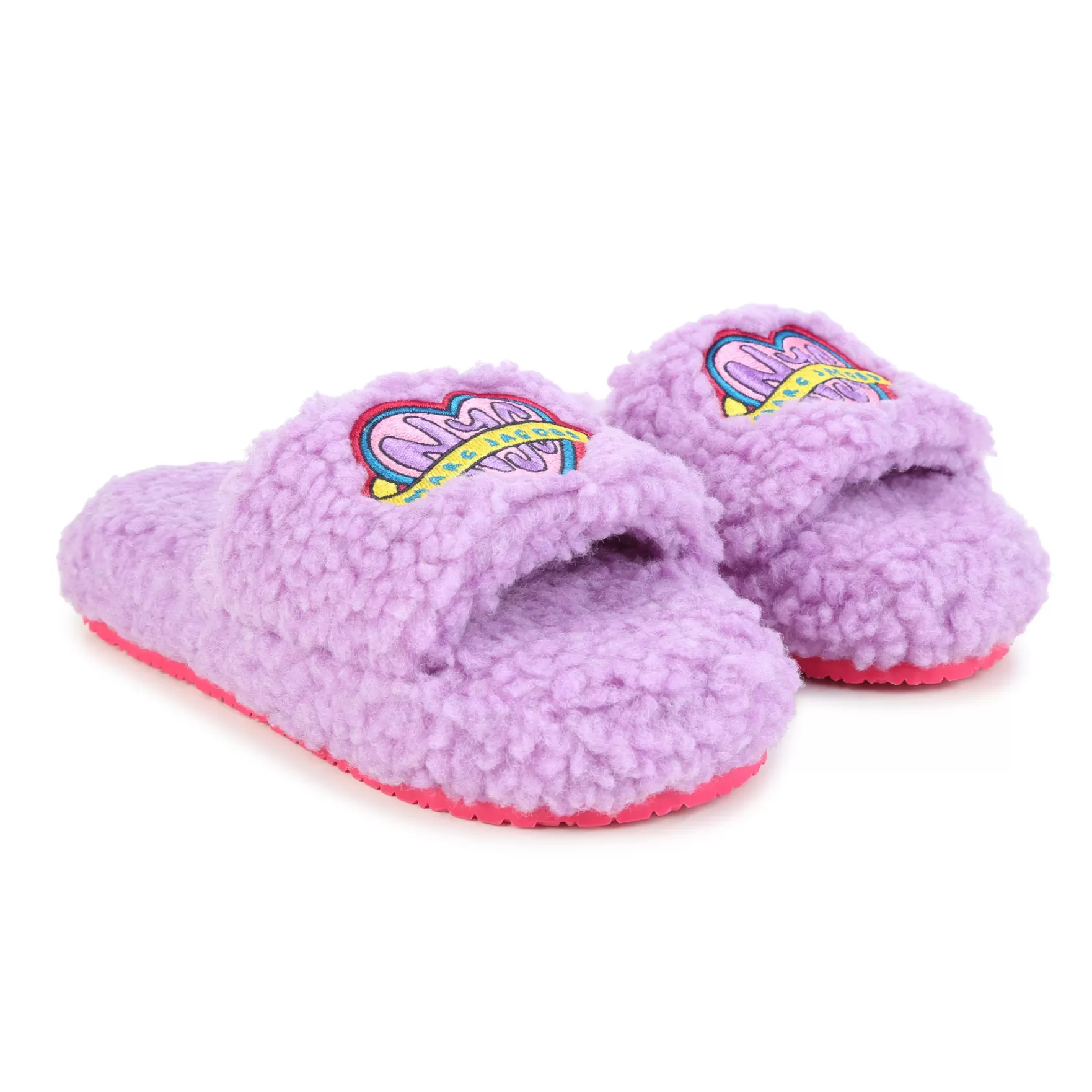 Jongen MARC JACOBS Fleece Slippers Met Print