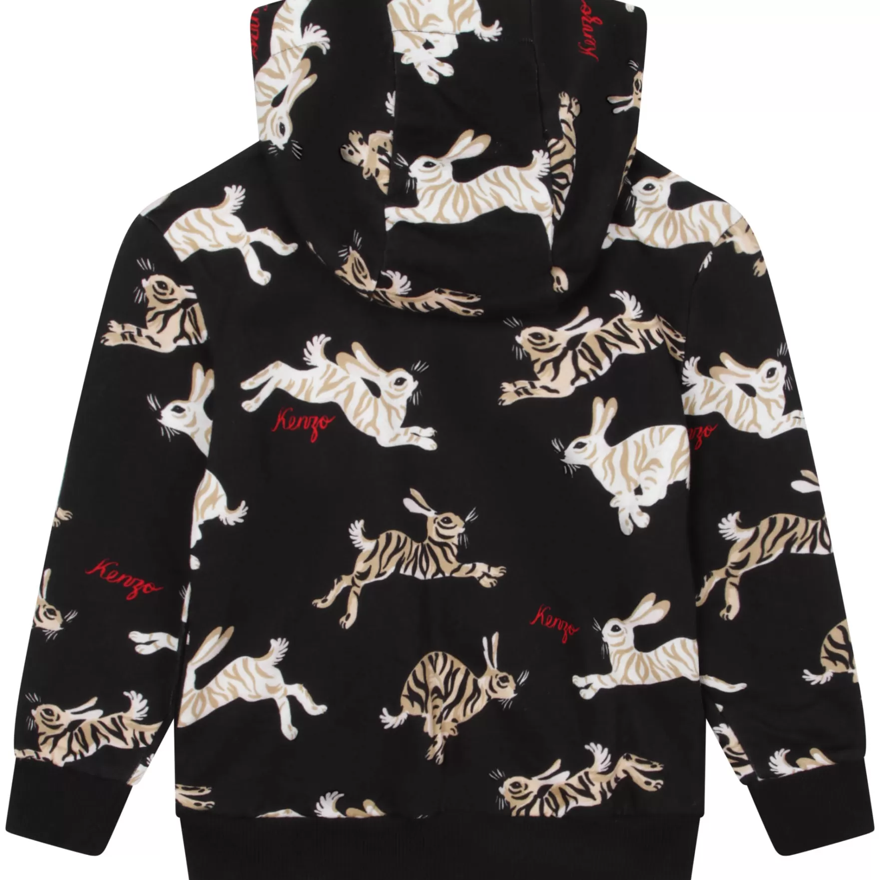 Jongen KENZO KIDS Fleece Sweater Met Capuchon