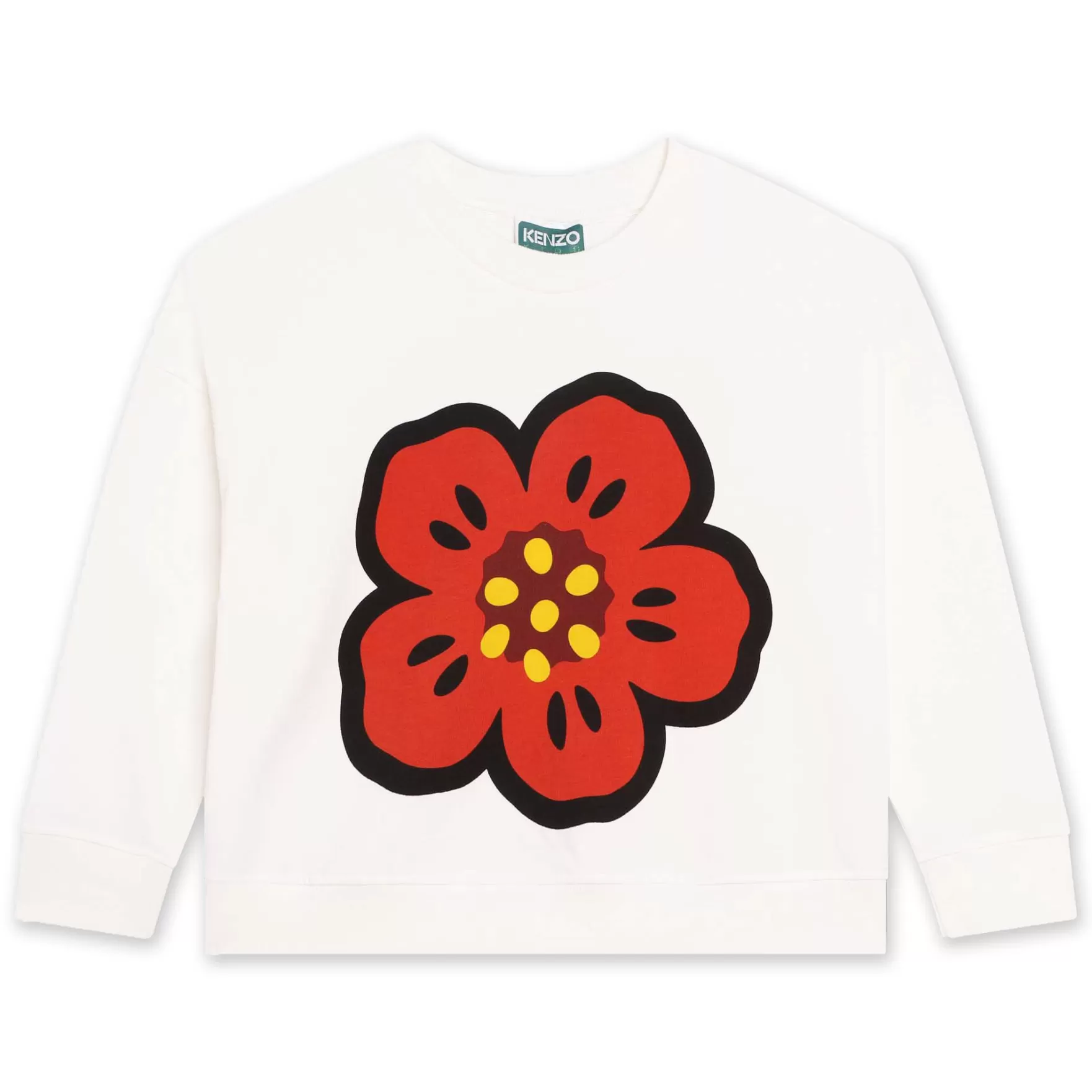 Meisje KENZO KIDS Fleece Sweater Met Print