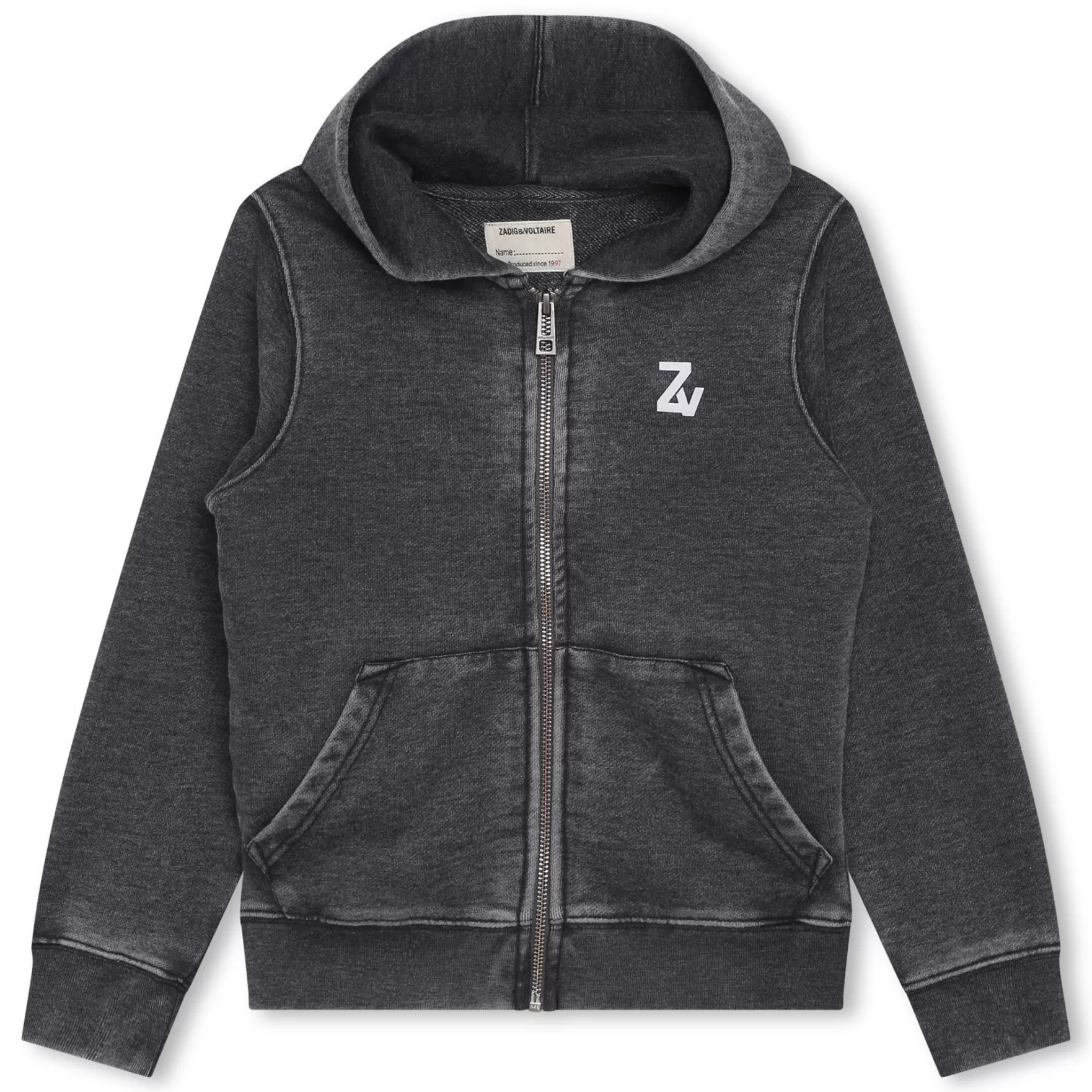 Jongen ZADIG & VOLTAIRE Fleece Vest Met Capuchon