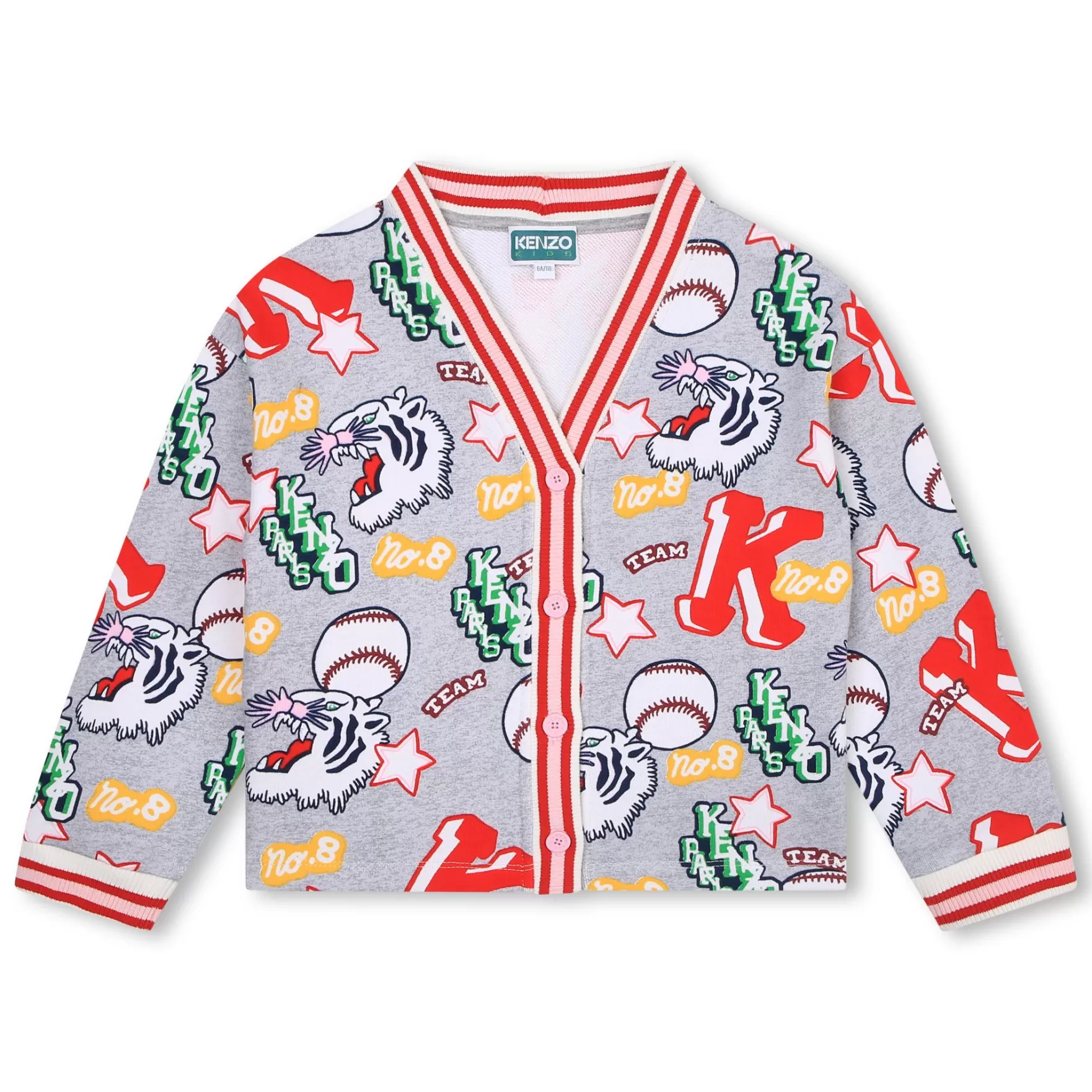 Meisje KENZO KIDS Fleece Vest Met Motieven