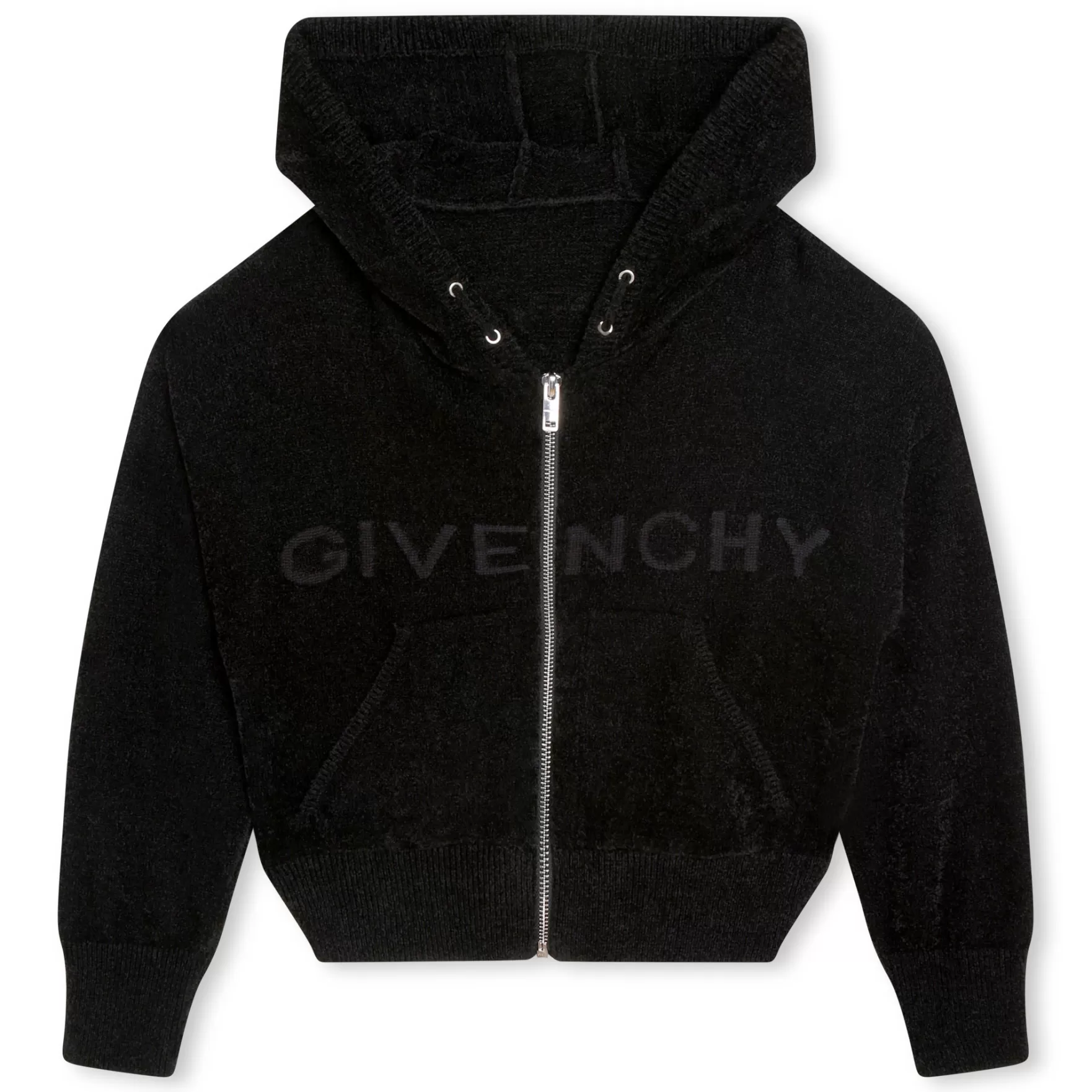 Meisje GIVENCHY Gebreid Vest Met Capuchon