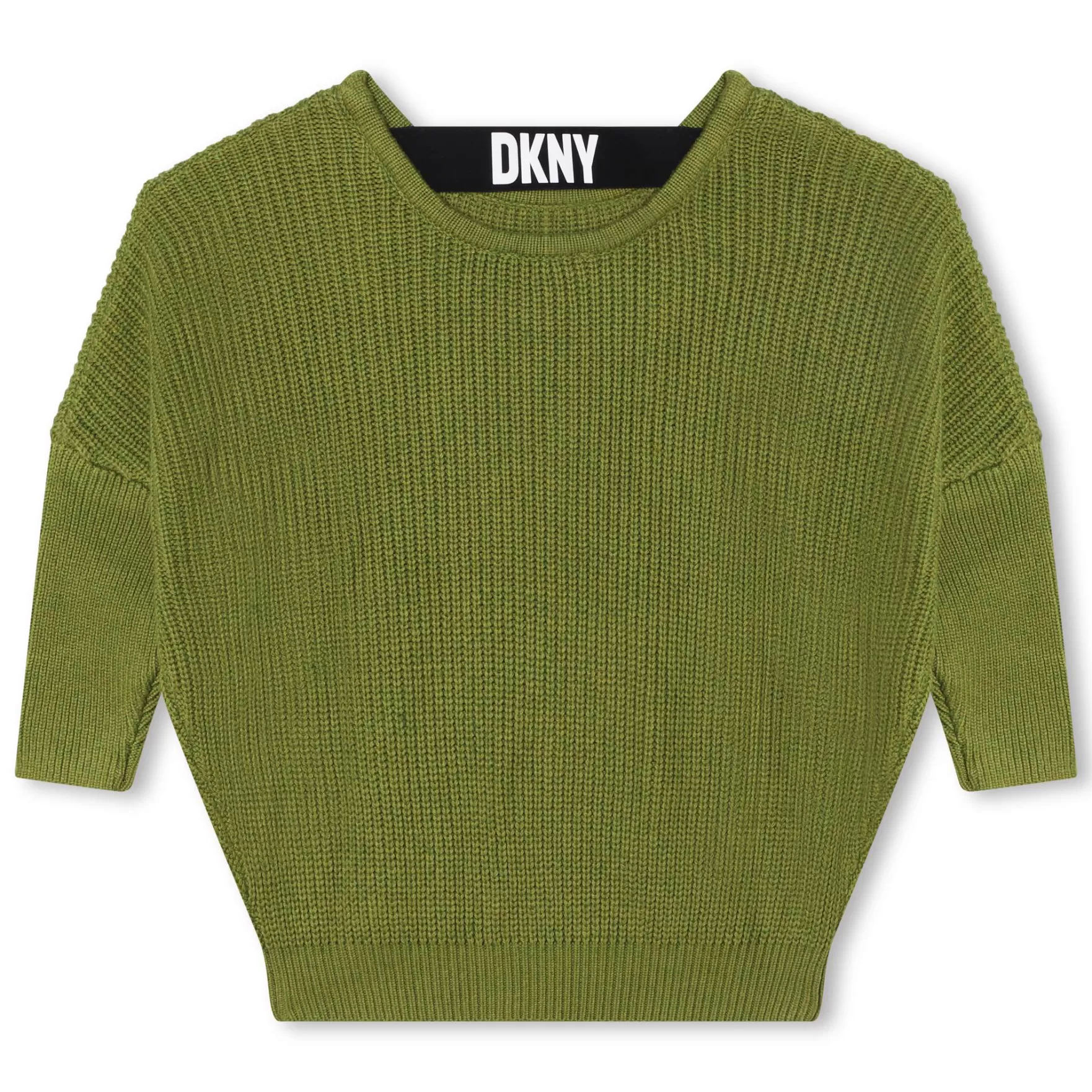 Meisje DKNY Gebreide Trui Met Rugdecollete