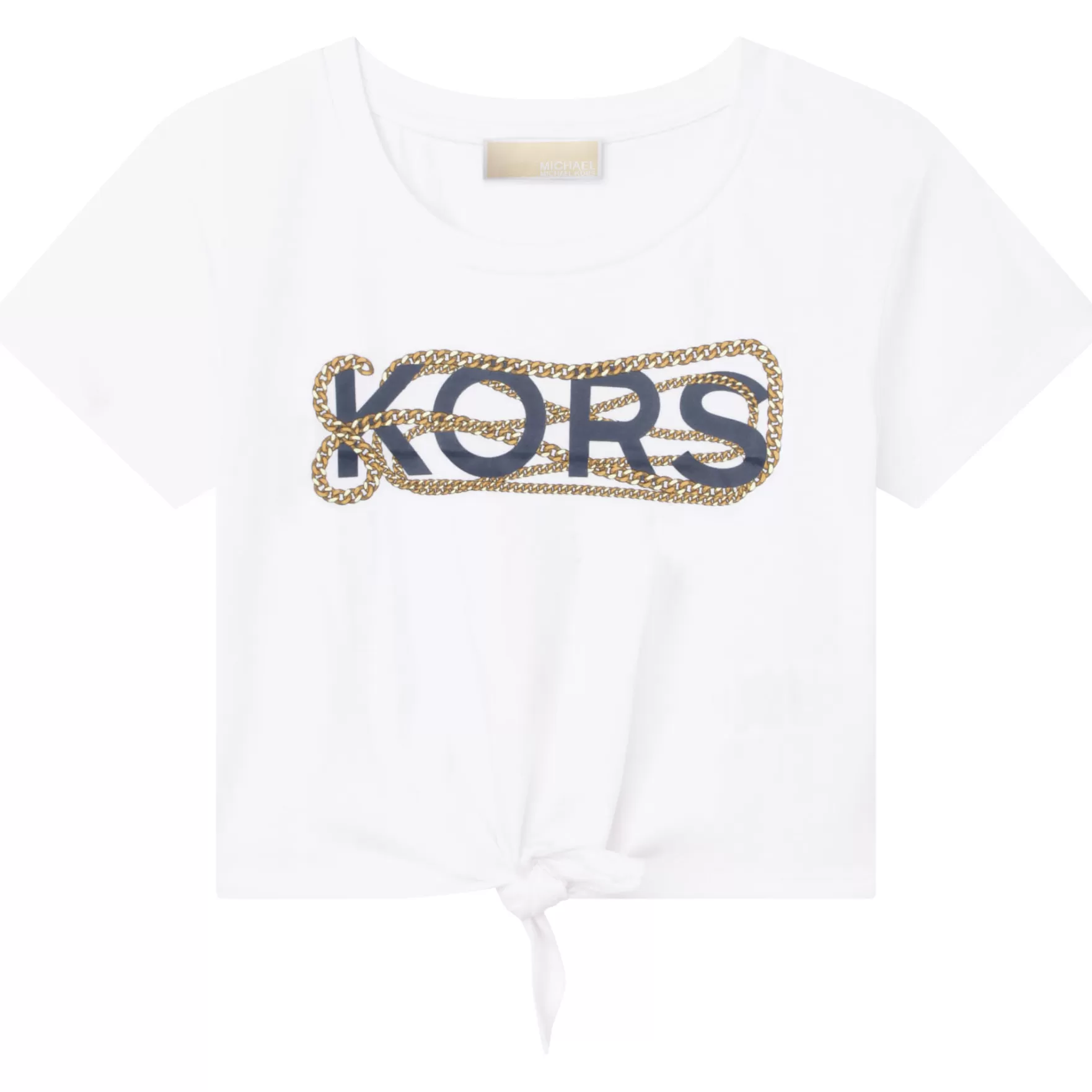 Meisje MICHAEL KORS Geknoopt T-Shirt Met Print