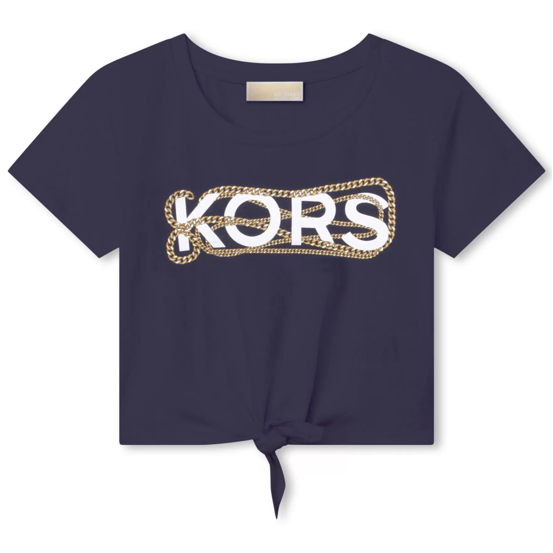 Meisje MICHAEL KORS Geknoopt T-Shirt Met Print