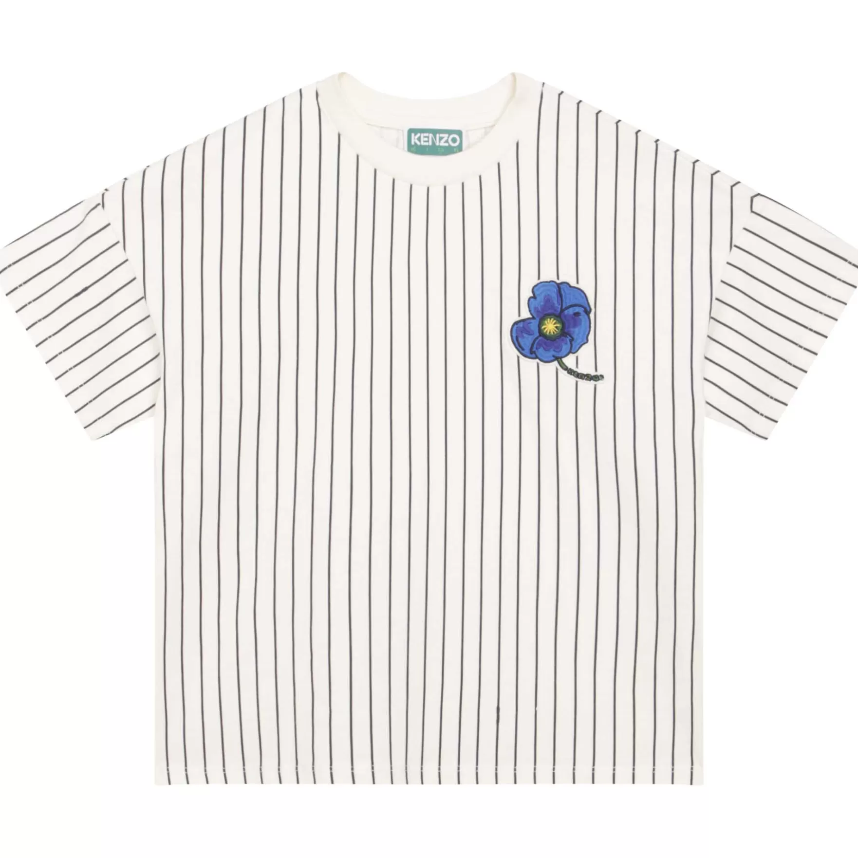 Jongen KENZO KIDS Gestreept Katoenen T-Shirt