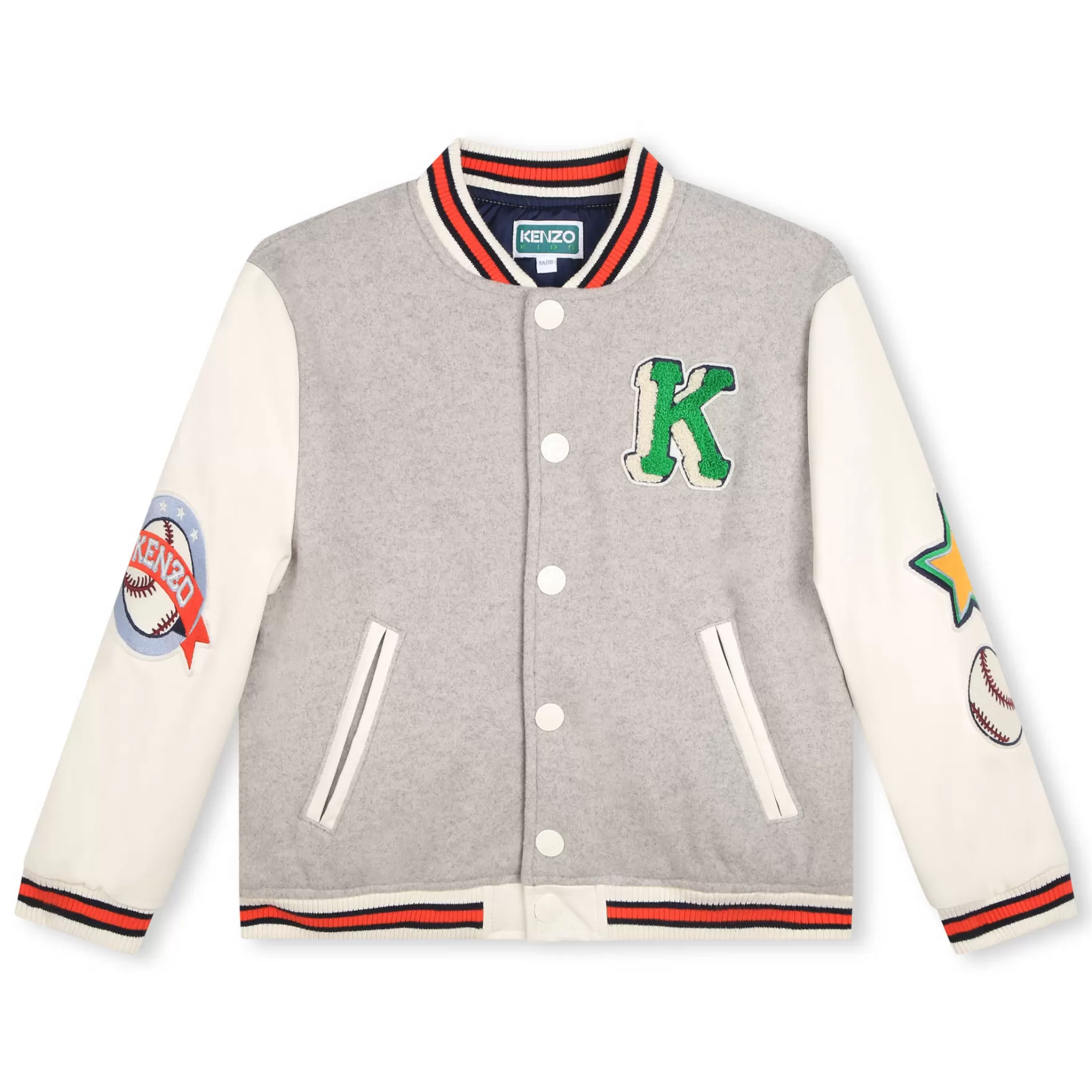 Jongen KENZO KIDS Jack Van Twee Materialen