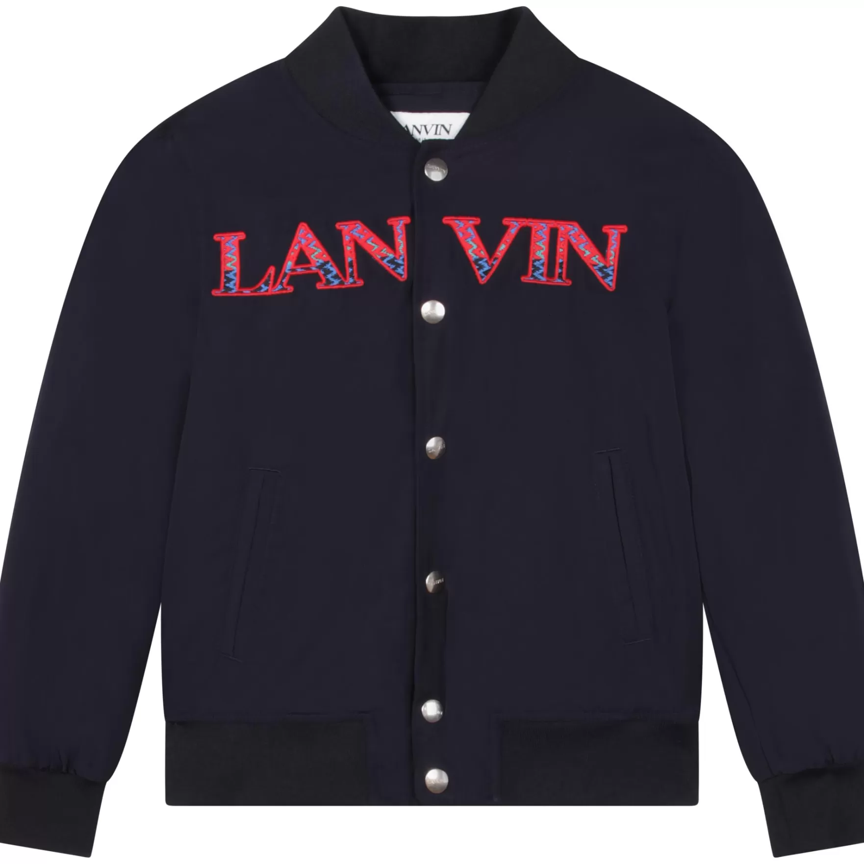 Jongen LANVIN Jas Met Logo