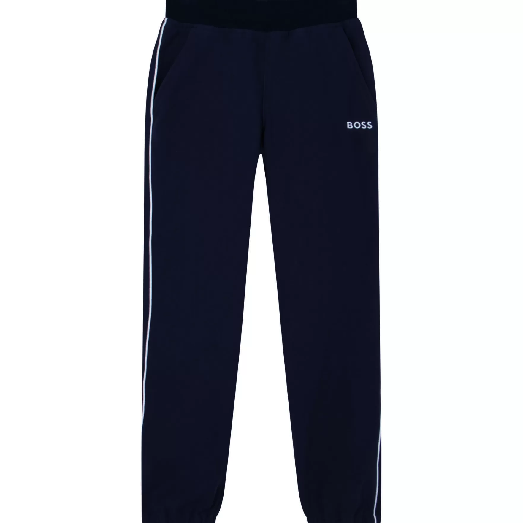 Jongen BOSS Joggingbroek Van Velours