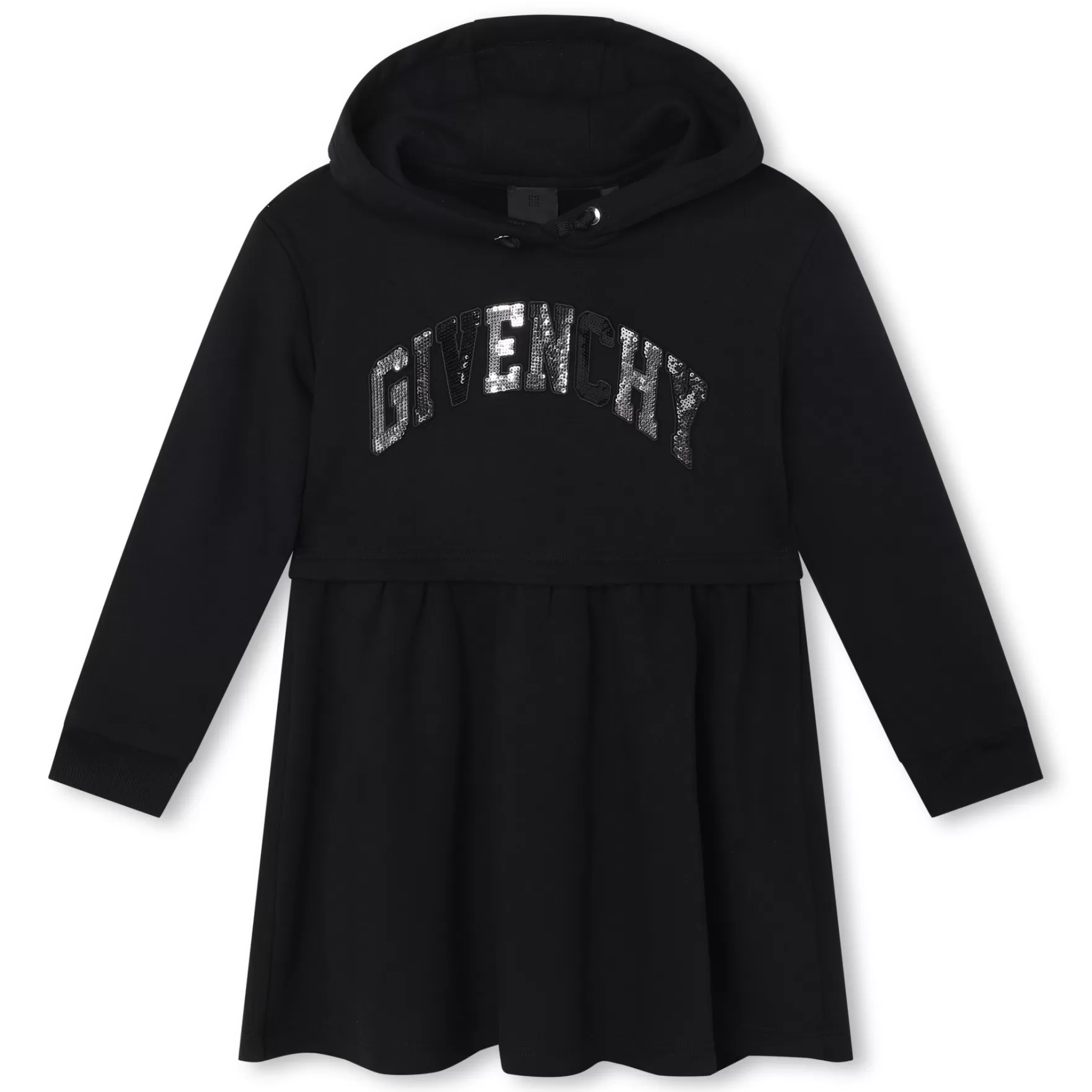 Meisje GIVENCHY Jurk Met Capuchon En Lovertjes