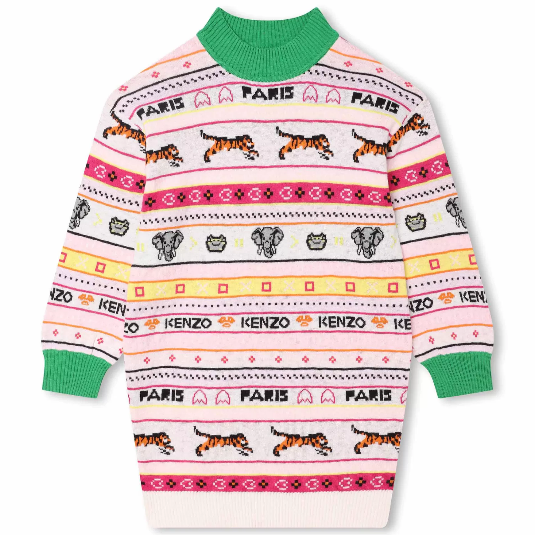 Meisje KENZO KIDS Jurk Met Ingeweven Print