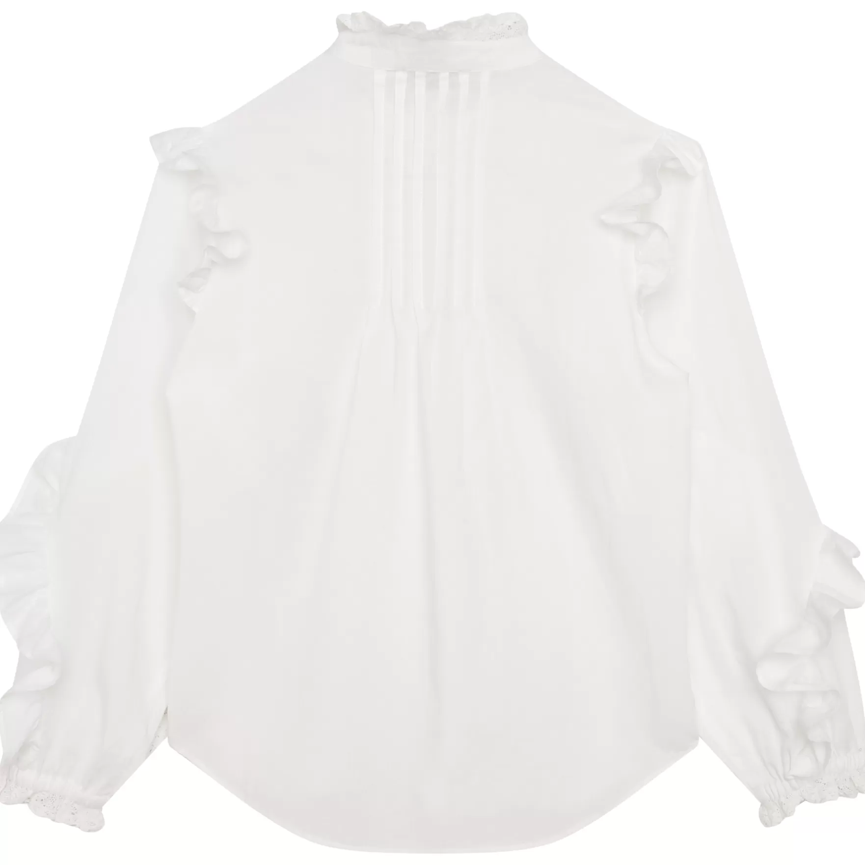 Meisje ZADIG & VOLTAIRE Katoenen Blouse Met Ruches