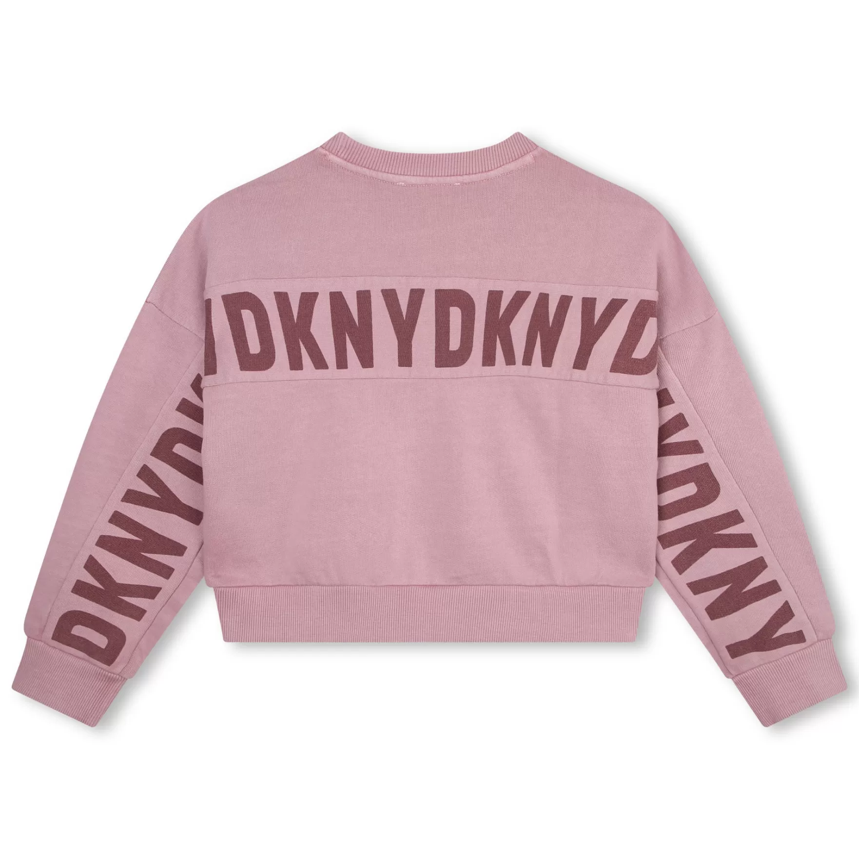 Meisje DKNY Katoenen Fleece Sweater