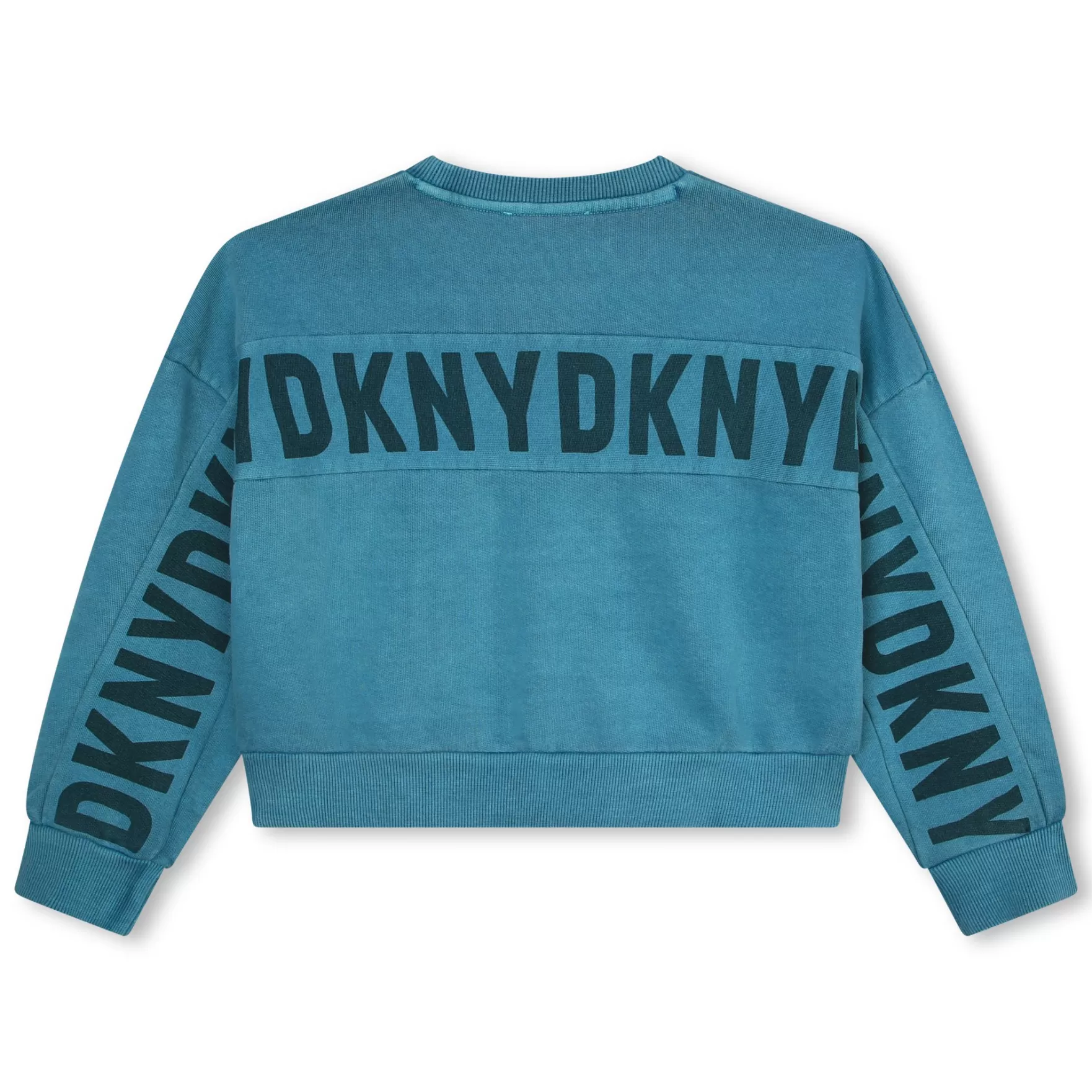 Meisje DKNY Katoenen Fleece Sweater