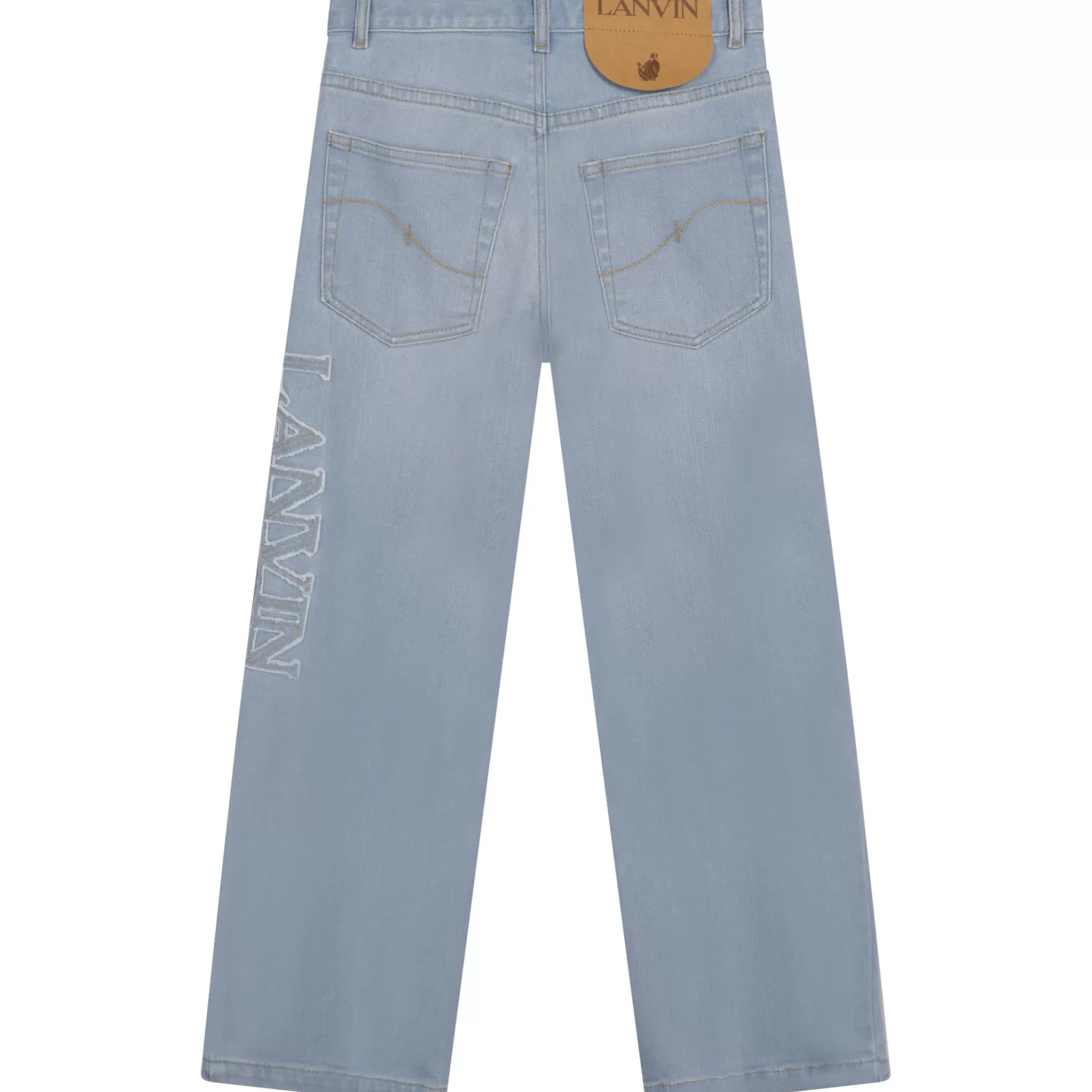 Jongen LANVIN Katoenen Jeans Met 5 Zakken