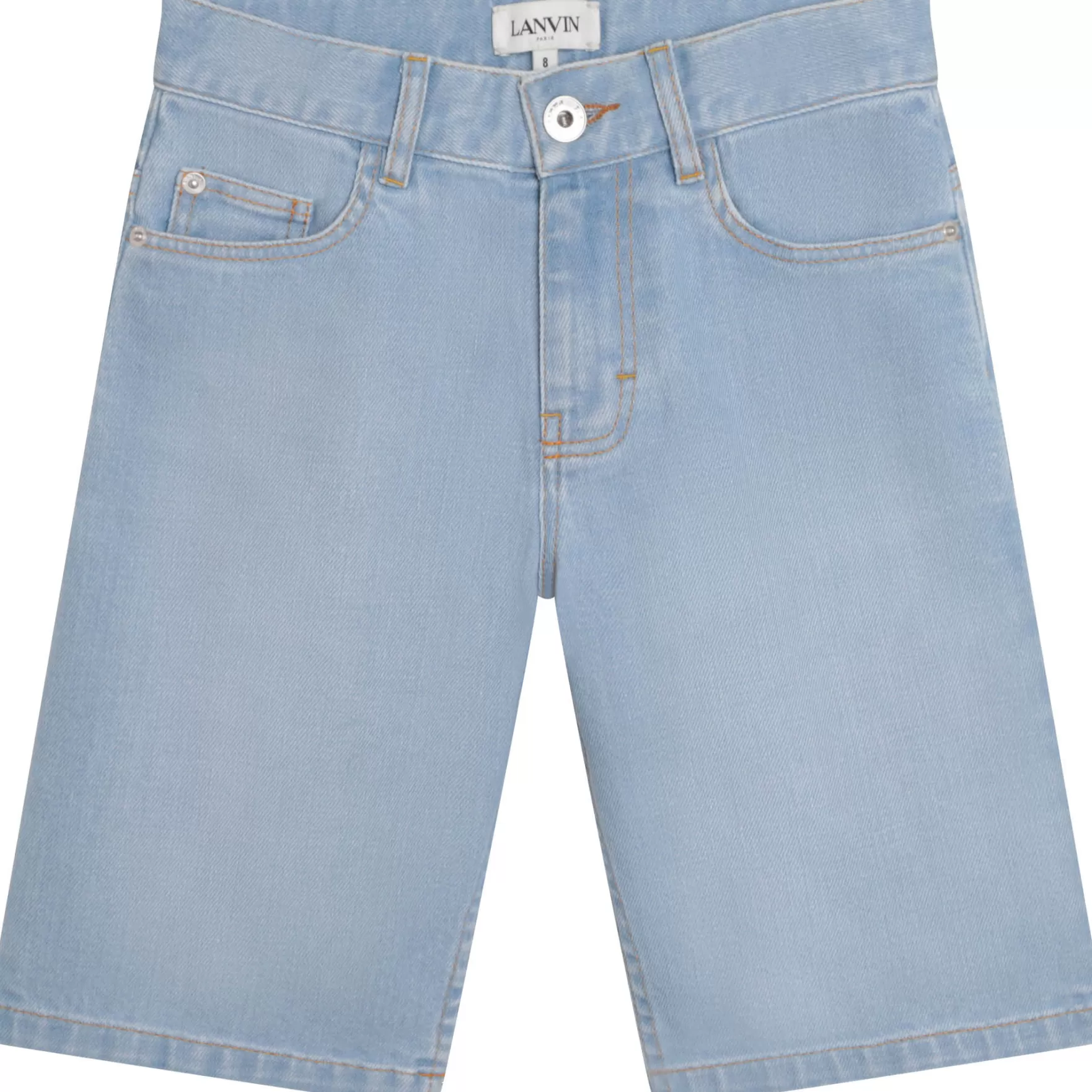 Jongen LANVIN Katoenen Jeansbermuda