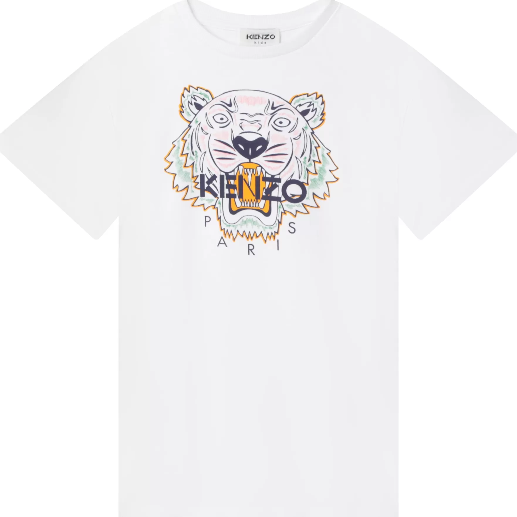 Meisje KENZO KIDS Katoenen Jurk Met Korte Mouwen