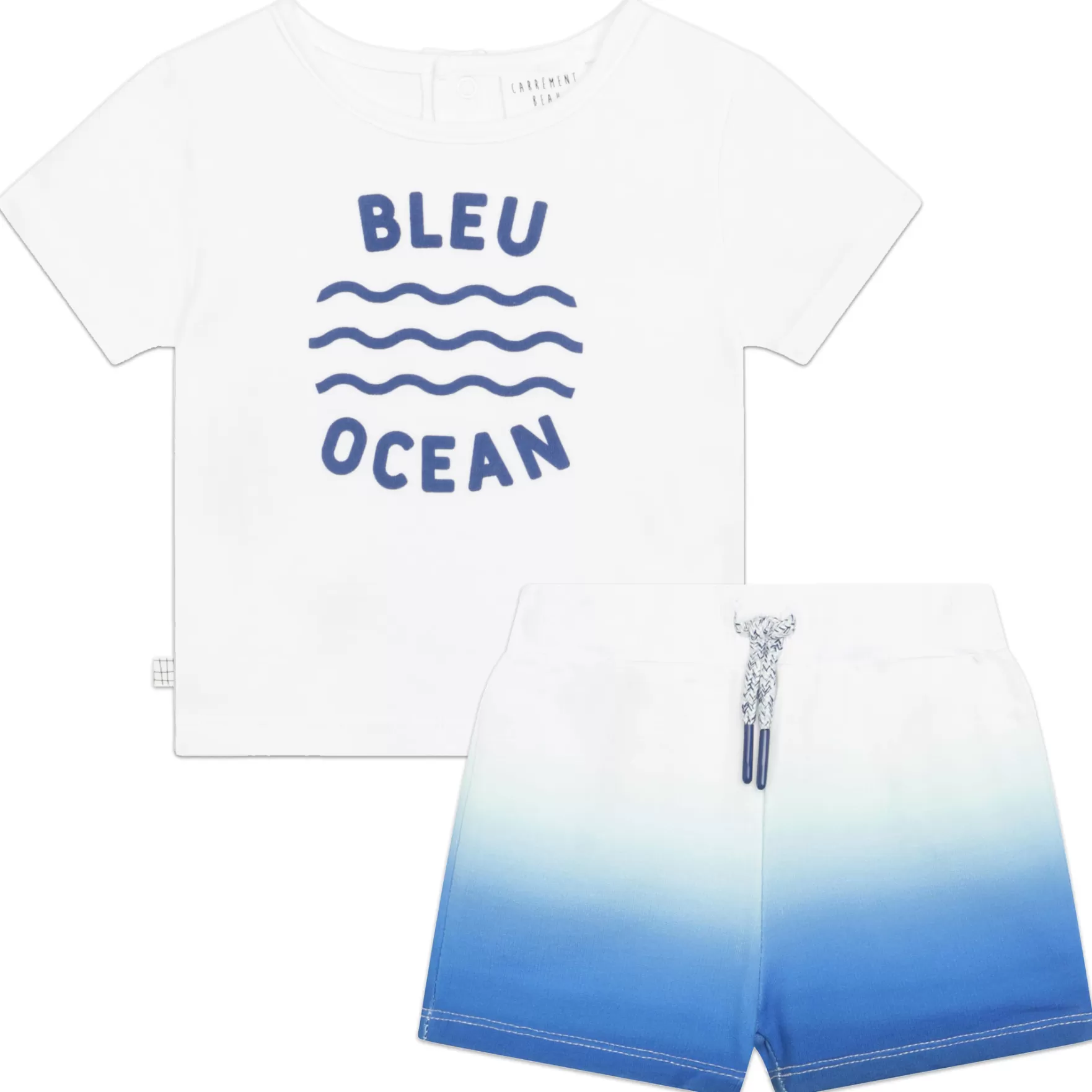 Jongen CARREMENT BEAU Katoenen Short En T-Shirt