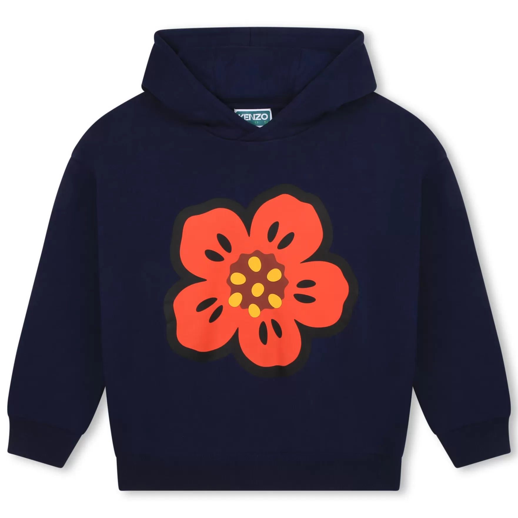 Jongen KENZO KIDS Katoenen Sweatshirt Met Kap