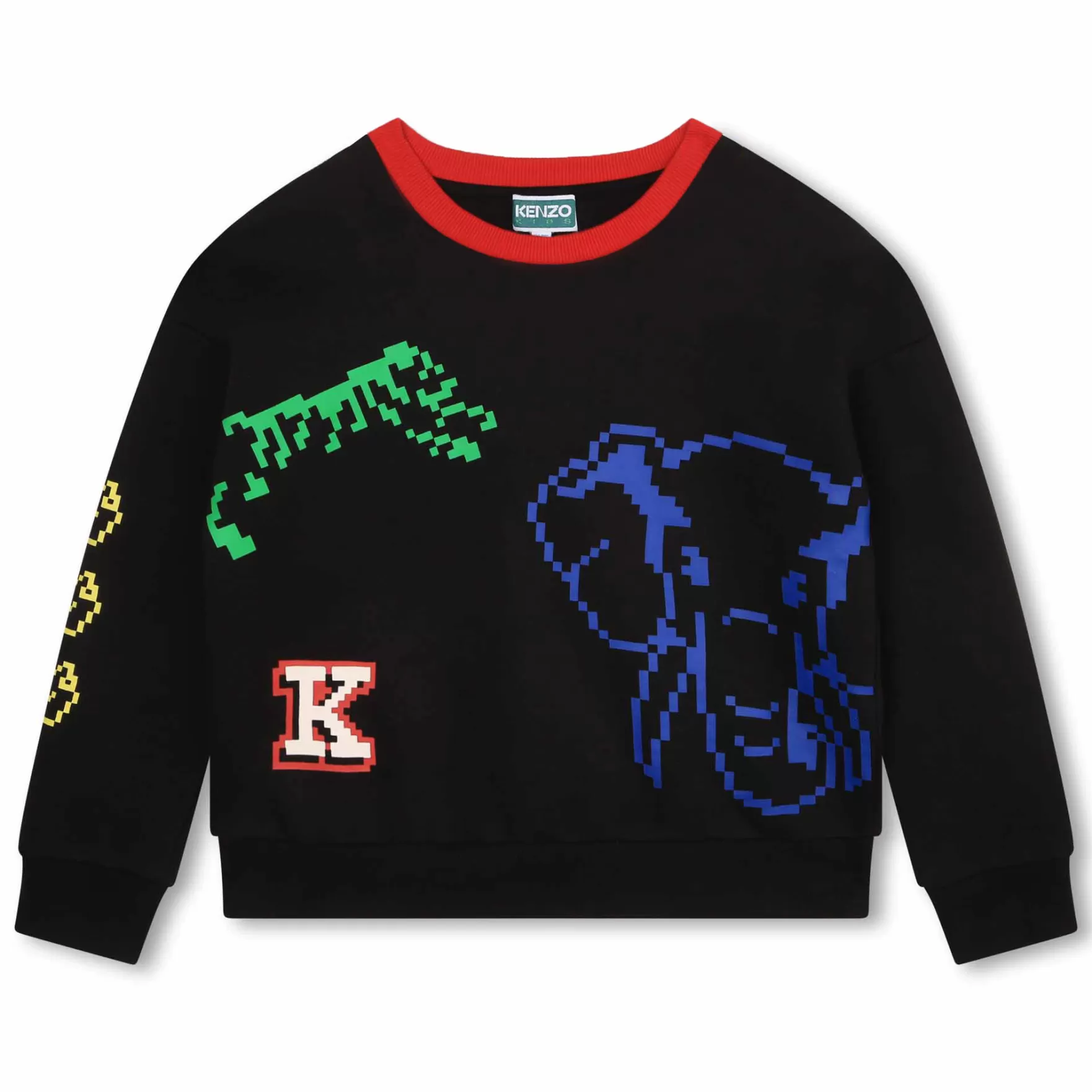 Jongen KENZO KIDS Katoenen Sweatshirt Met Print