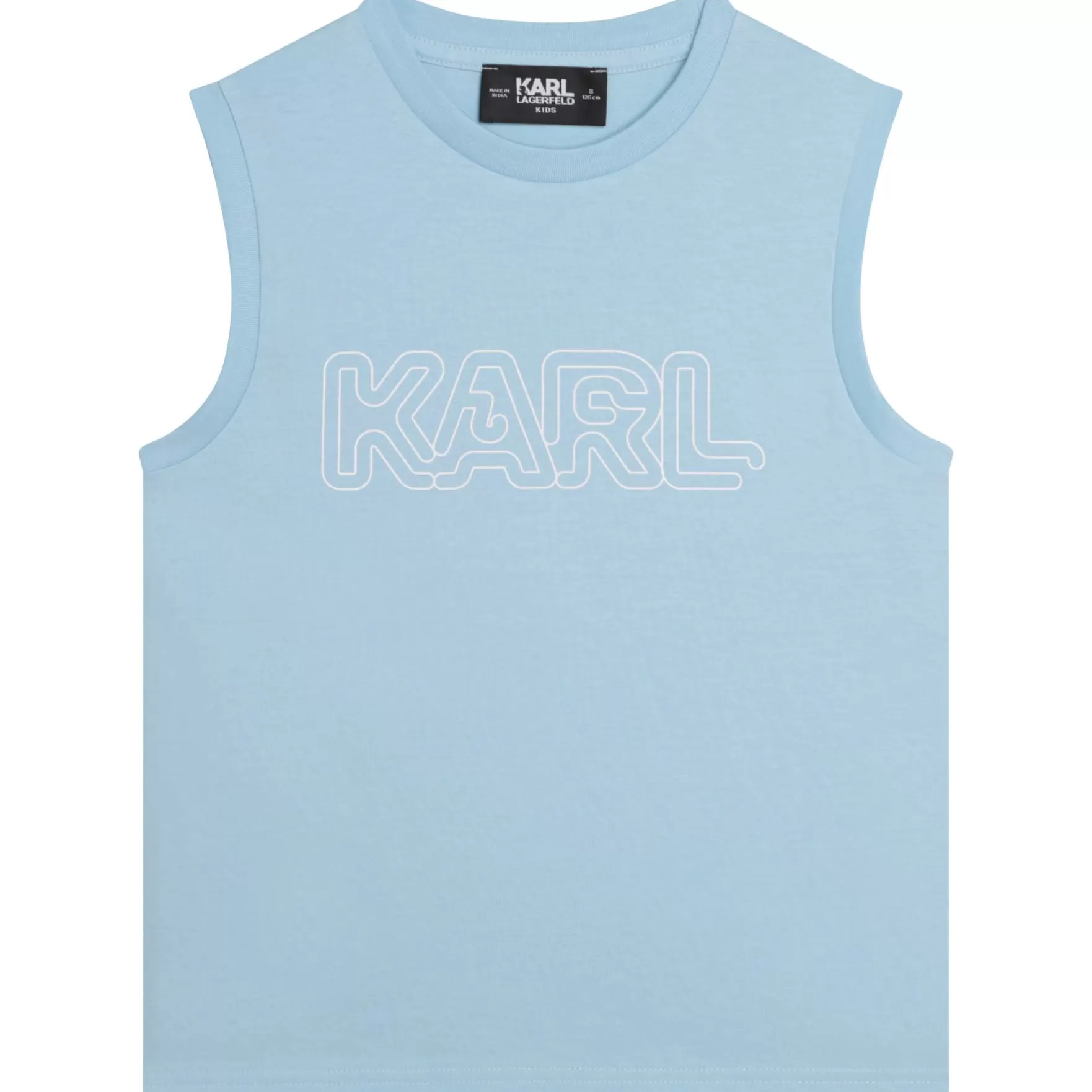 Jongen KARL LAGERFELD KIDS Katoenen Tanktop