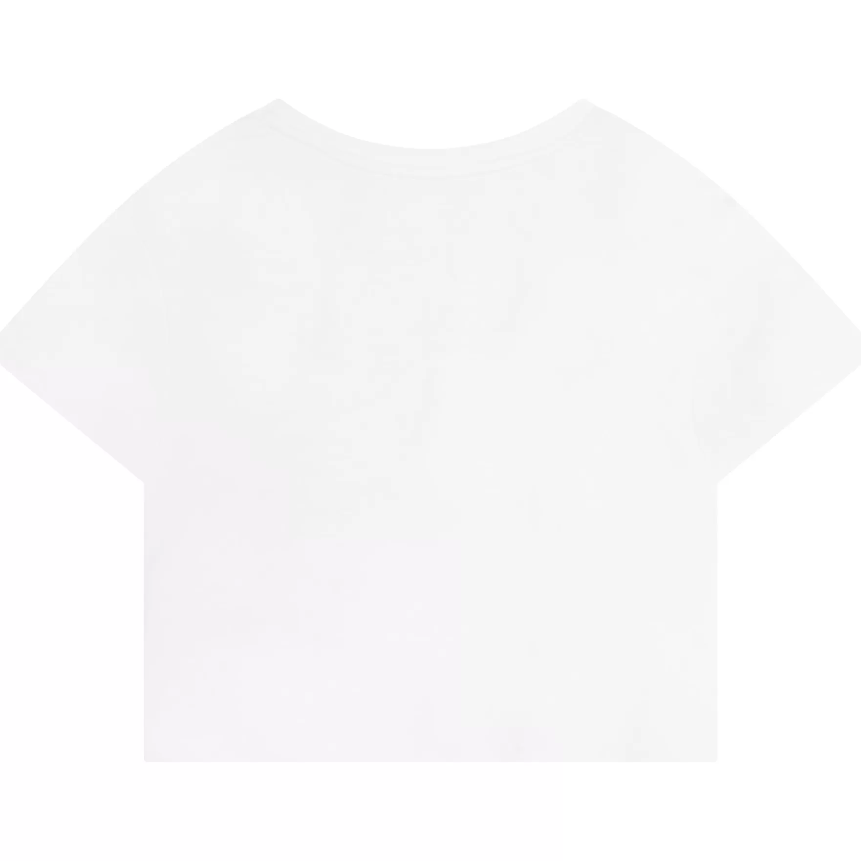 Meisje LANVIN Katoenen T-Shirt Korte Mouw