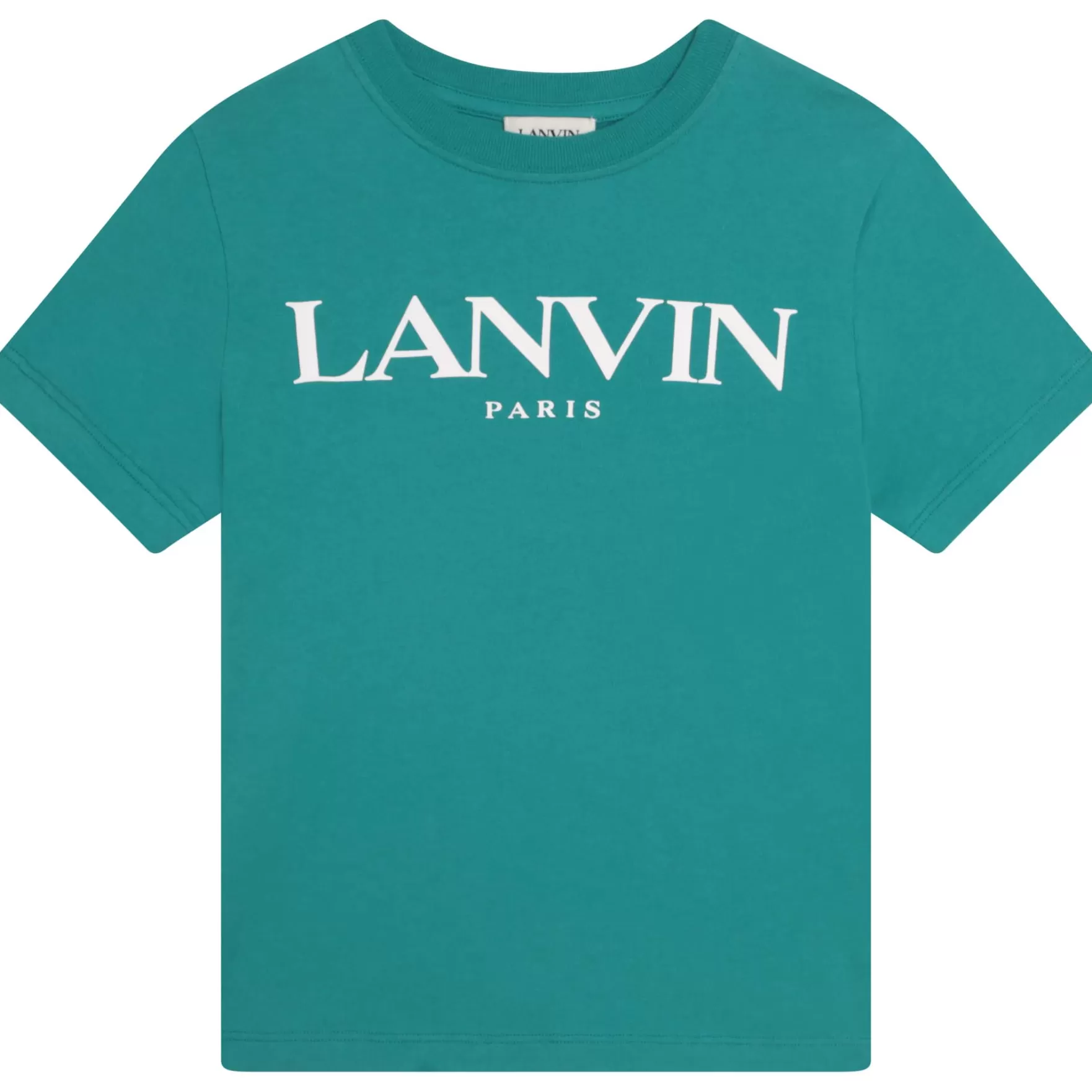 Jongen LANVIN Katoenen T-Shirt Korte Mouwen