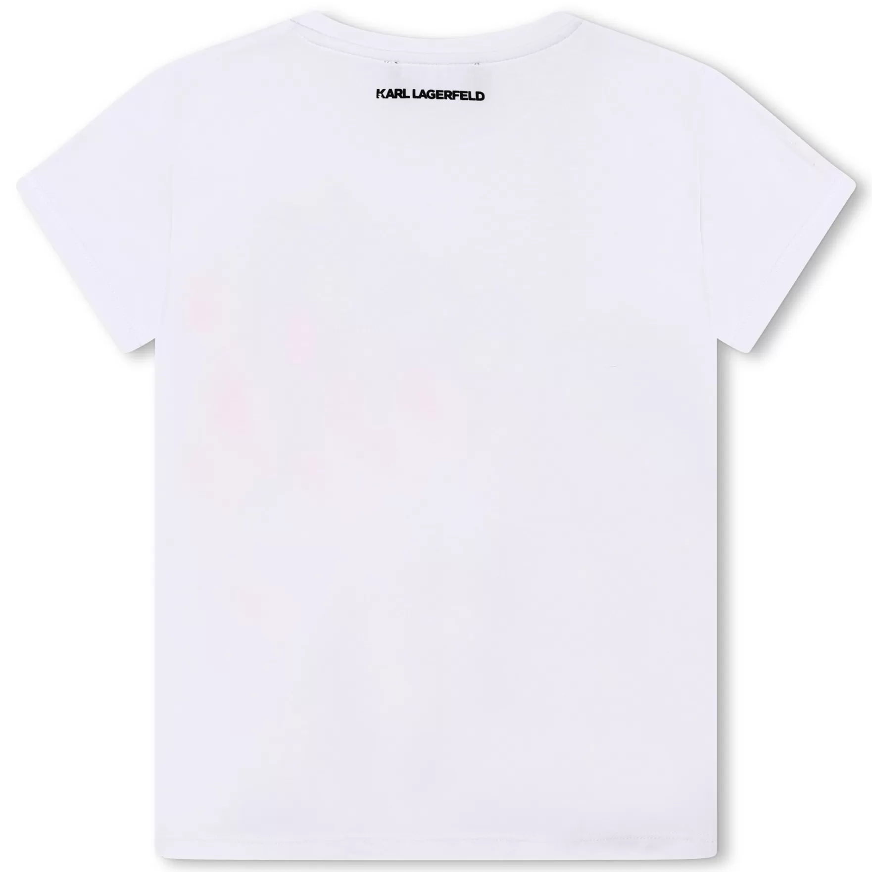 Meisje KARL LAGERFELD KIDS Katoenen T-Shirt Korte Mouwen