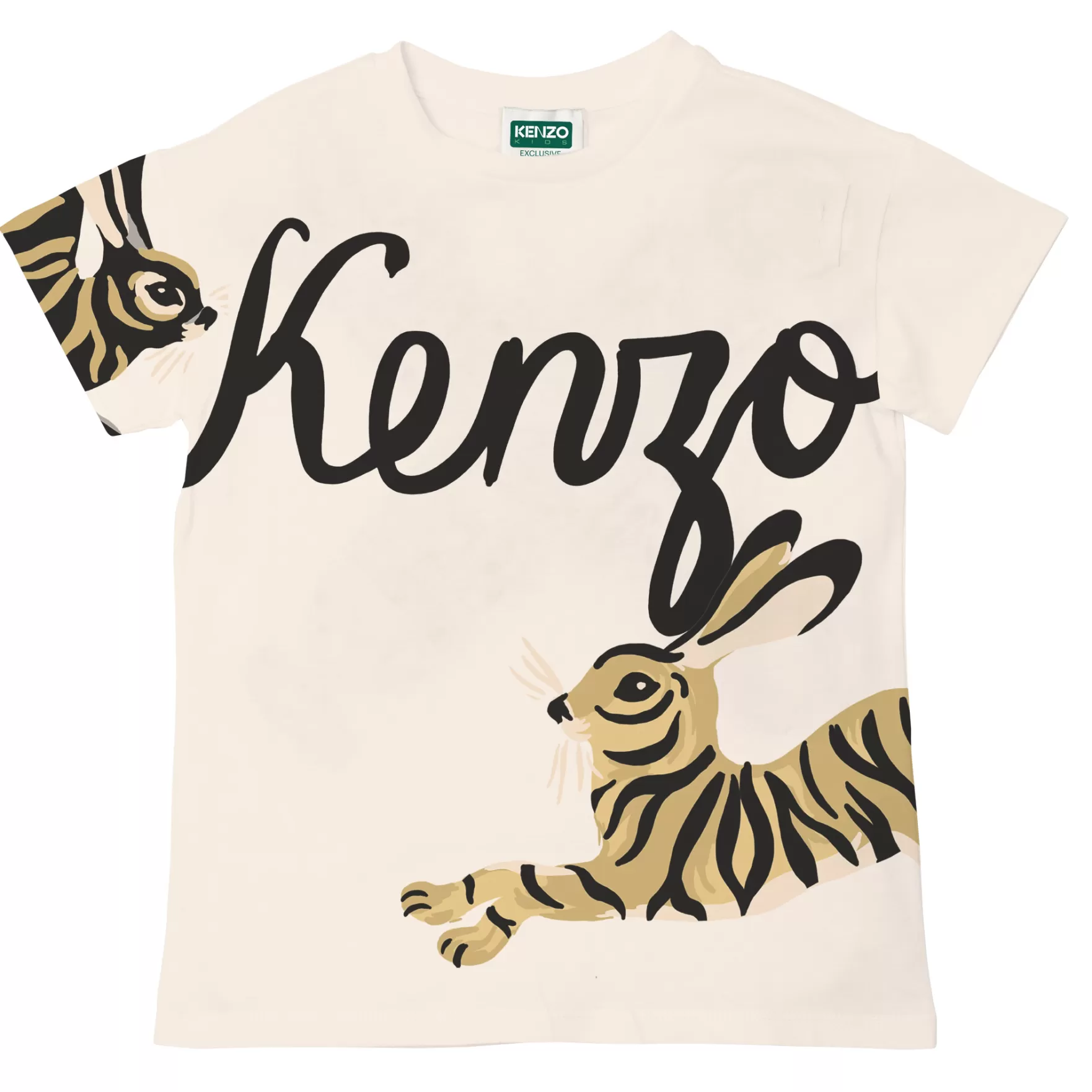 Meisje KENZO KIDS Katoenen T-Shirt Lange Mouwen