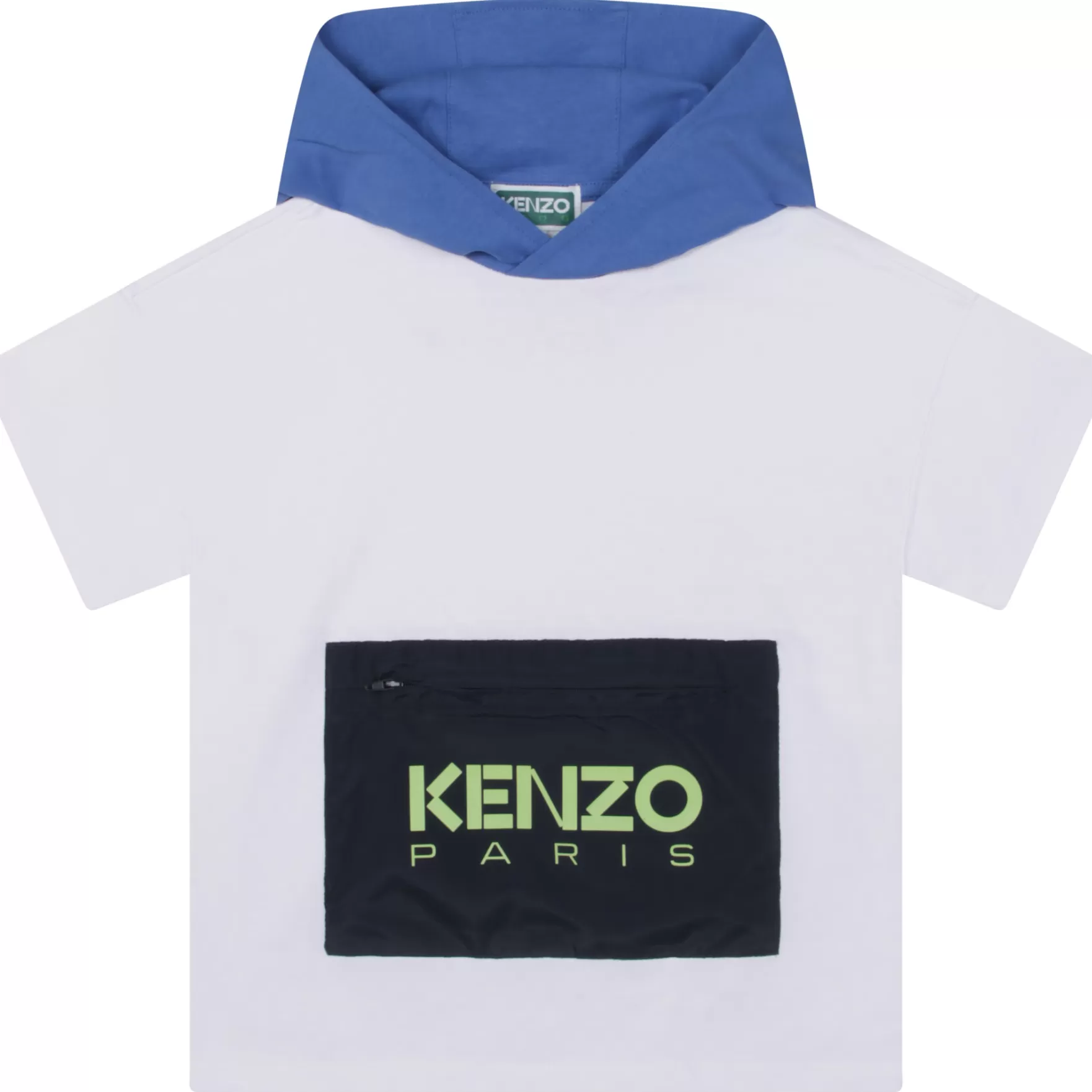 Jongen KENZO KIDS Katoenen T-Shirt Met Capuchon