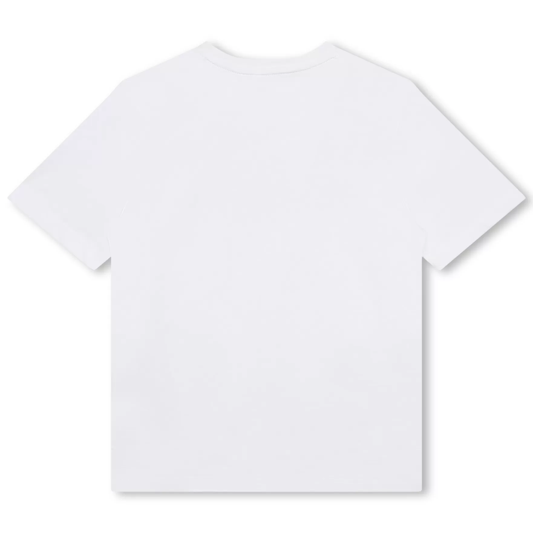 Jongen BOSS Katoenen T-Shirt Met Logo