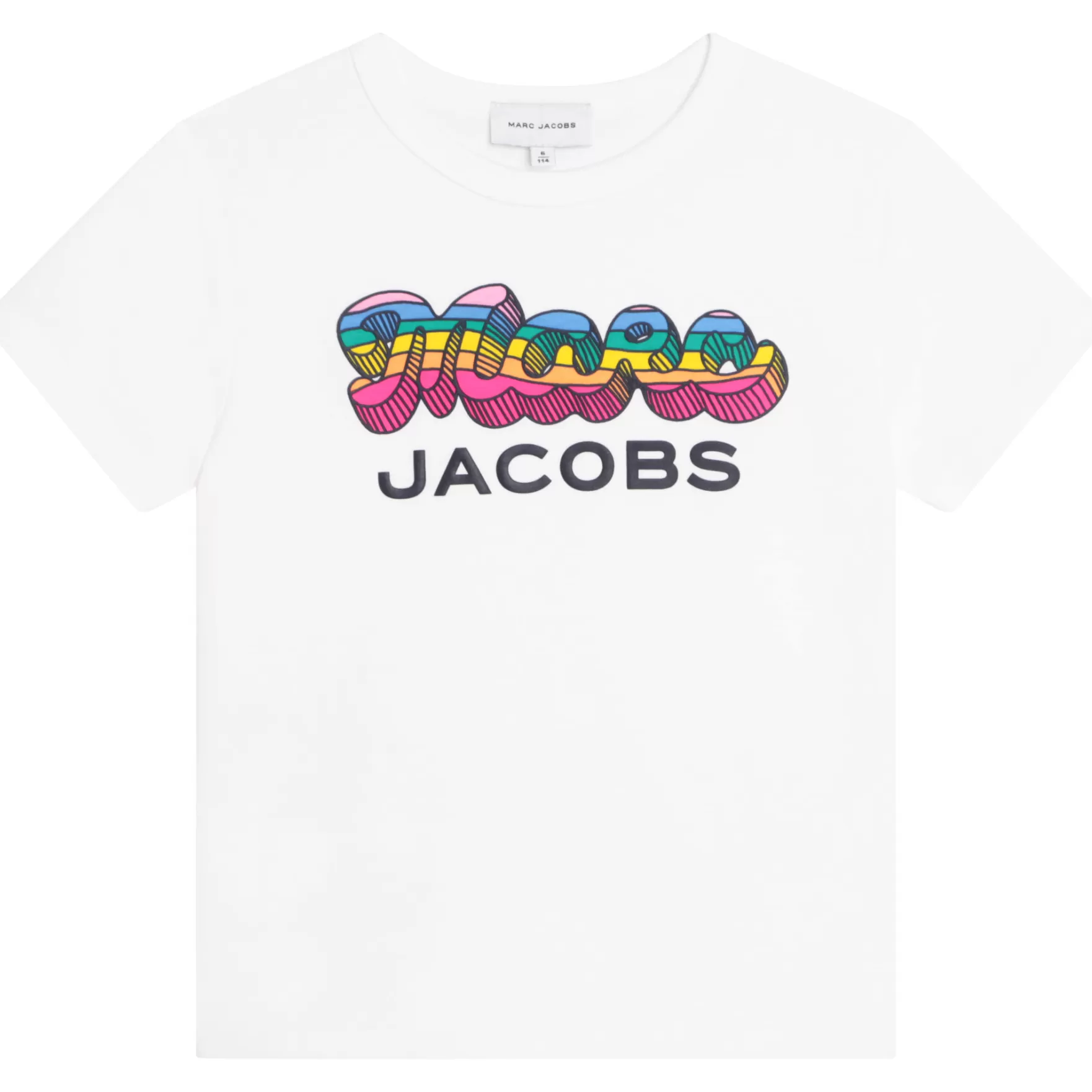 Meisje MARC JACOBS Katoenen T-Shirt Met Opdruk