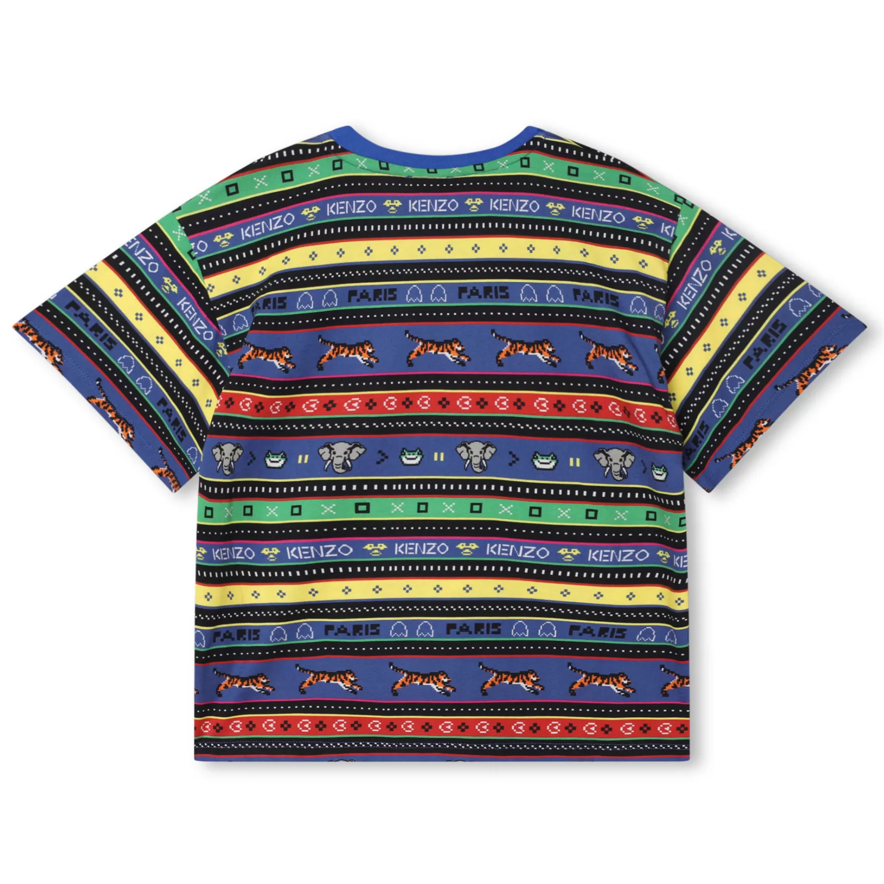 Jongen KENZO KIDS Katoenen T-Shirt Met Print