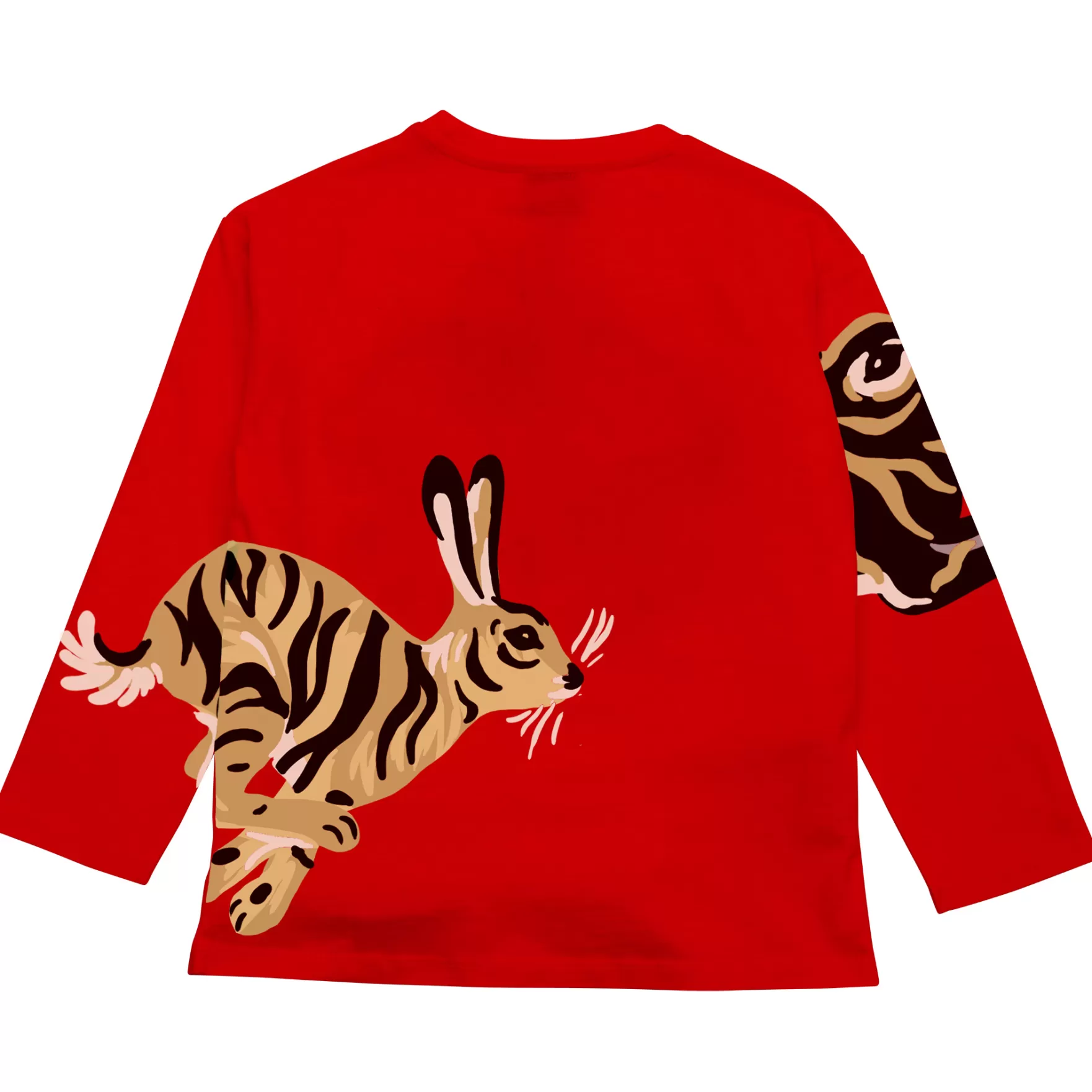 Meisje KENZO KIDS Katoenen T-Shirt Met Print