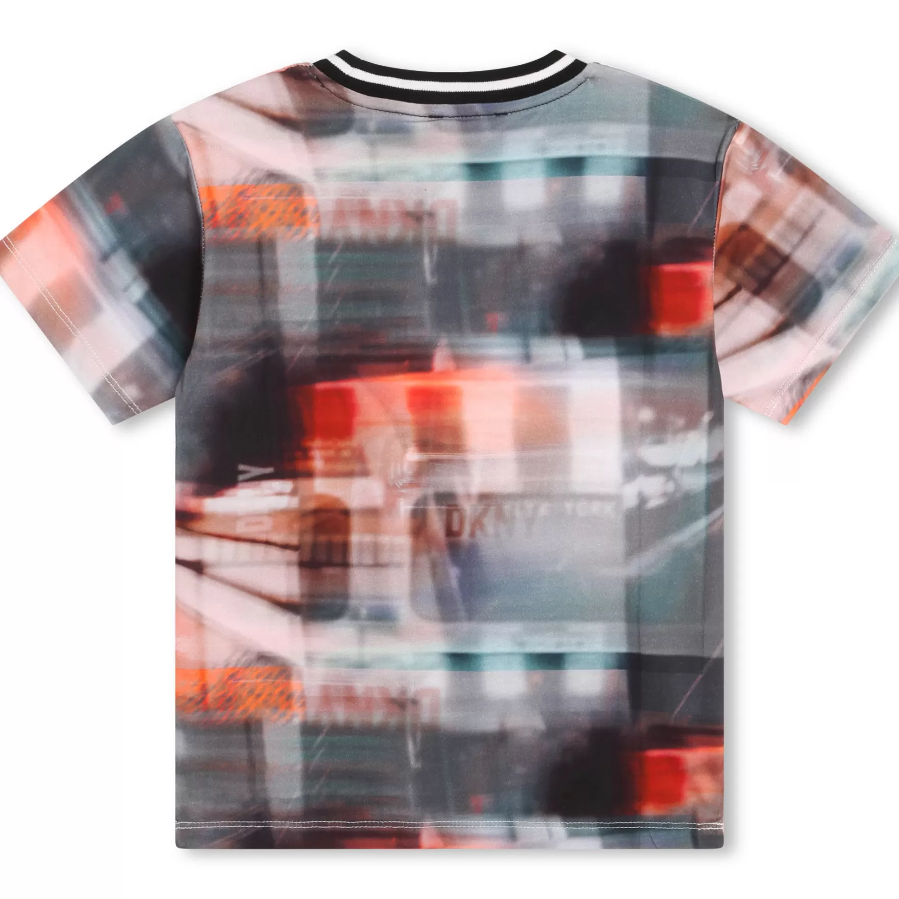 Jongen DKNY Katoenen T-Shirt Met Print