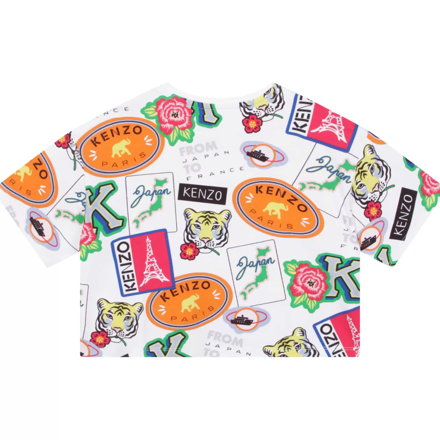 Meisje KENZO KIDS Kort T-Shirt Met Print