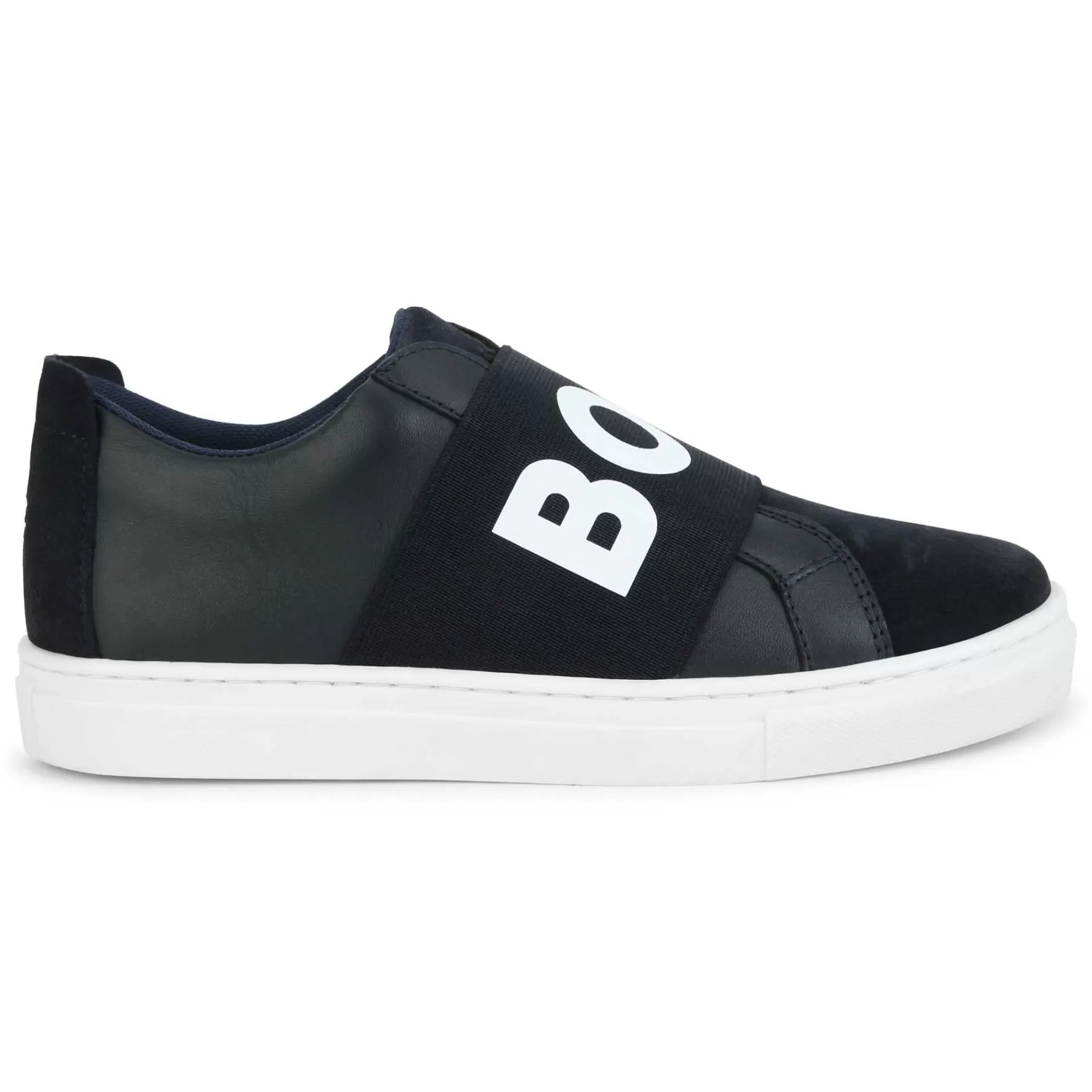 Jongen BOSS Lage Sneakers Met Elastiek