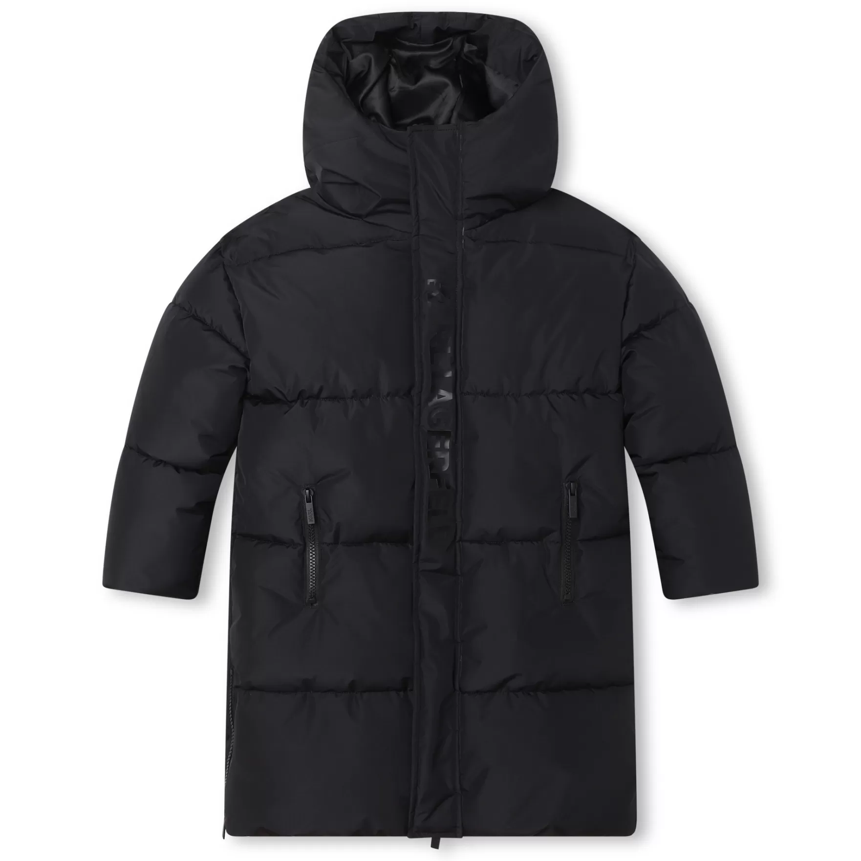 Jongen KARL LAGERFELD KIDS Lange Waterdichte Anorak