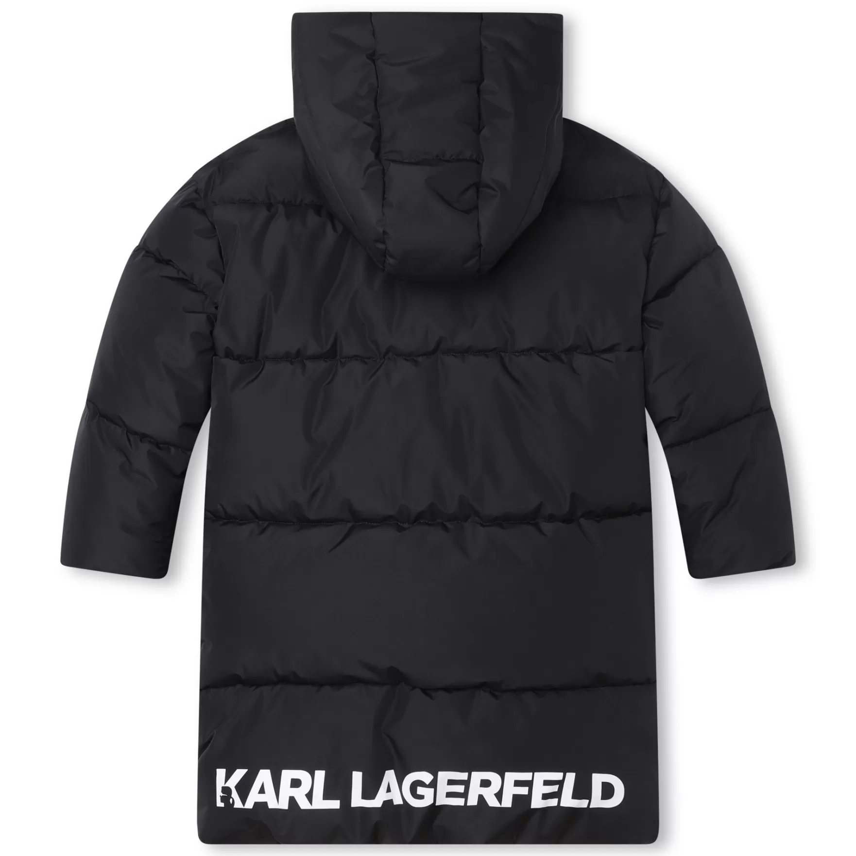 Jongen KARL LAGERFELD KIDS Lange Waterdichte Anorak