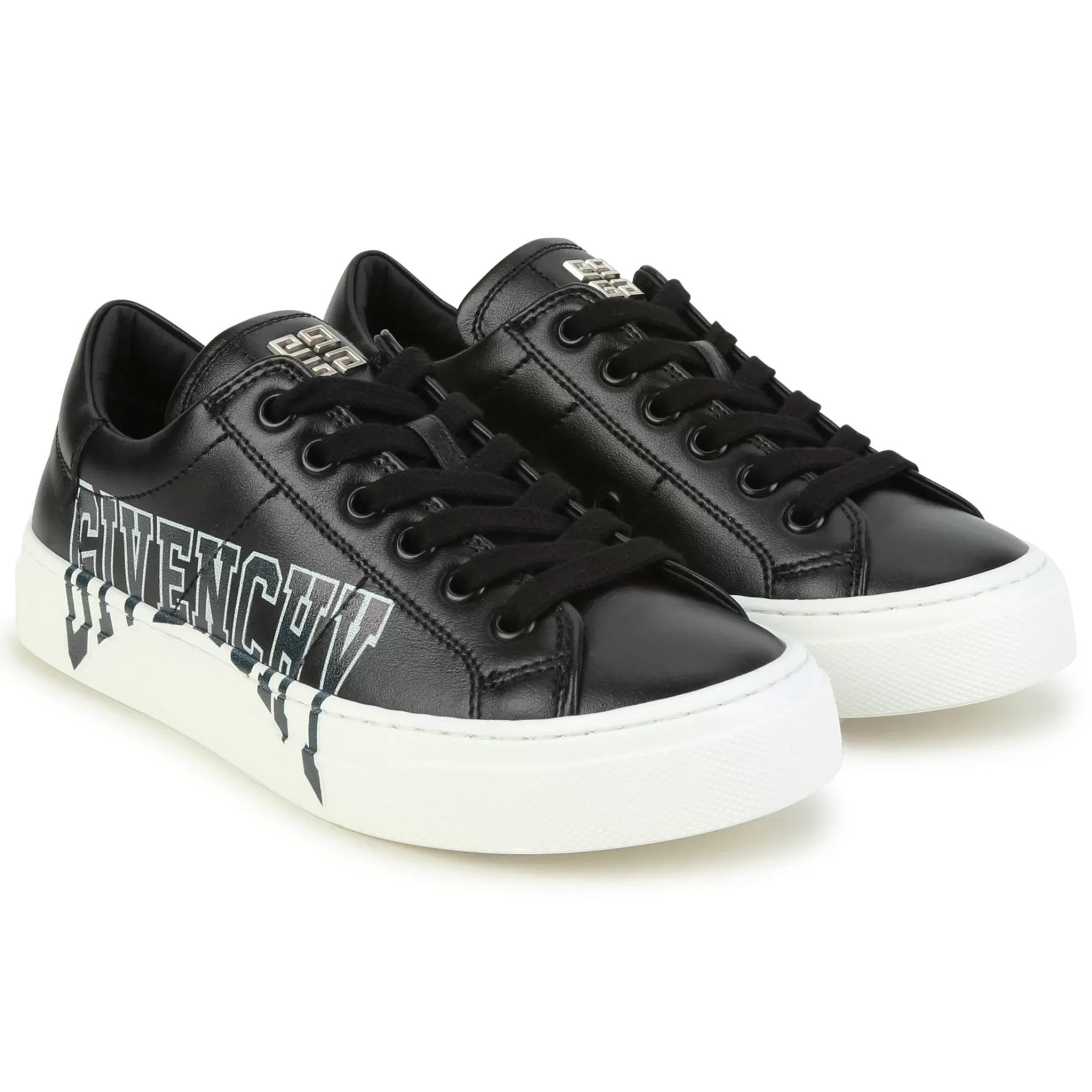 Jongen GIVENCHY Lederen Sneakers Met Veters