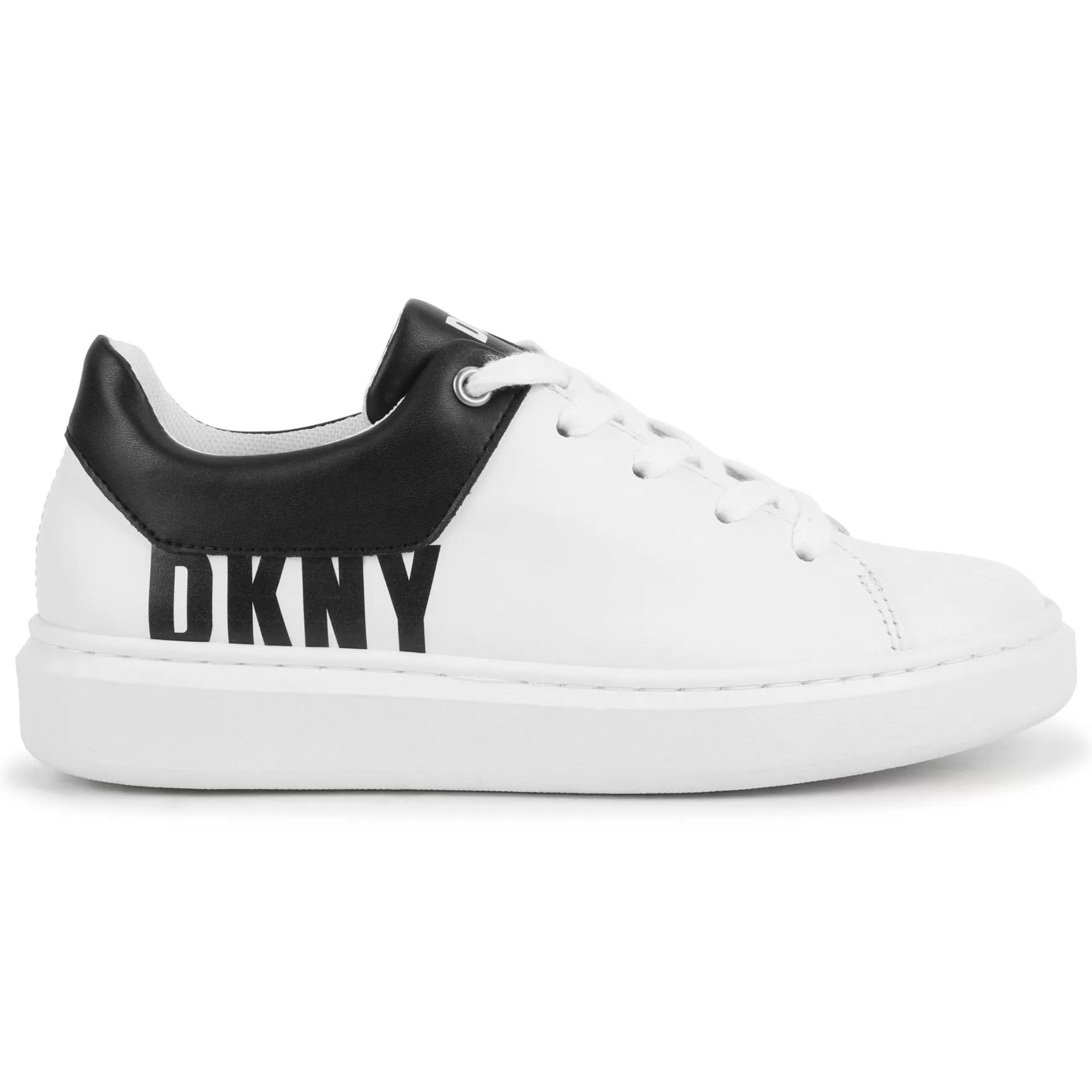 Meisje DKNY Lederen Sneakers Met Veters