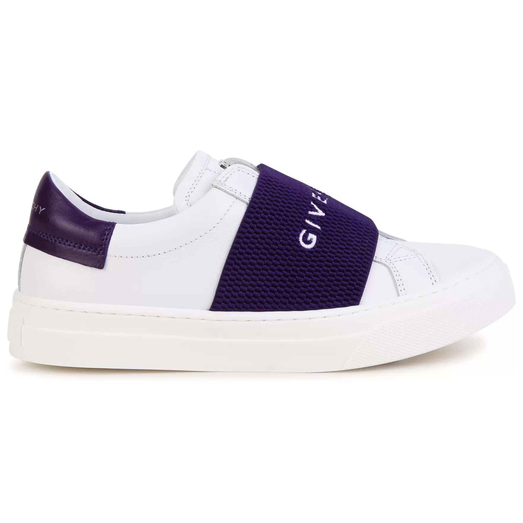 Meisje GIVENCHY Leren Sneakers Met Elastiek