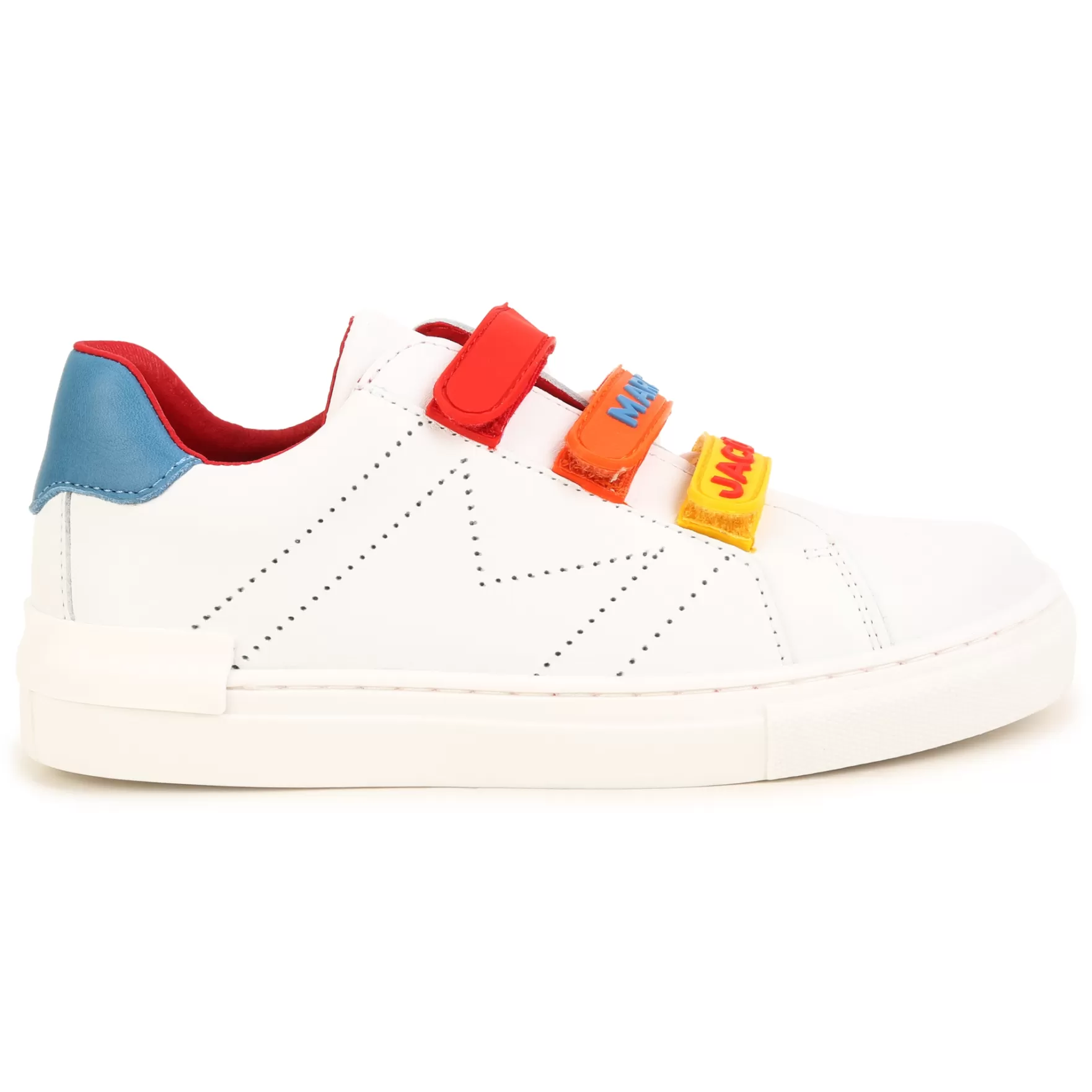 Meisje MARC JACOBS Leren Sneakers Met Klittenband