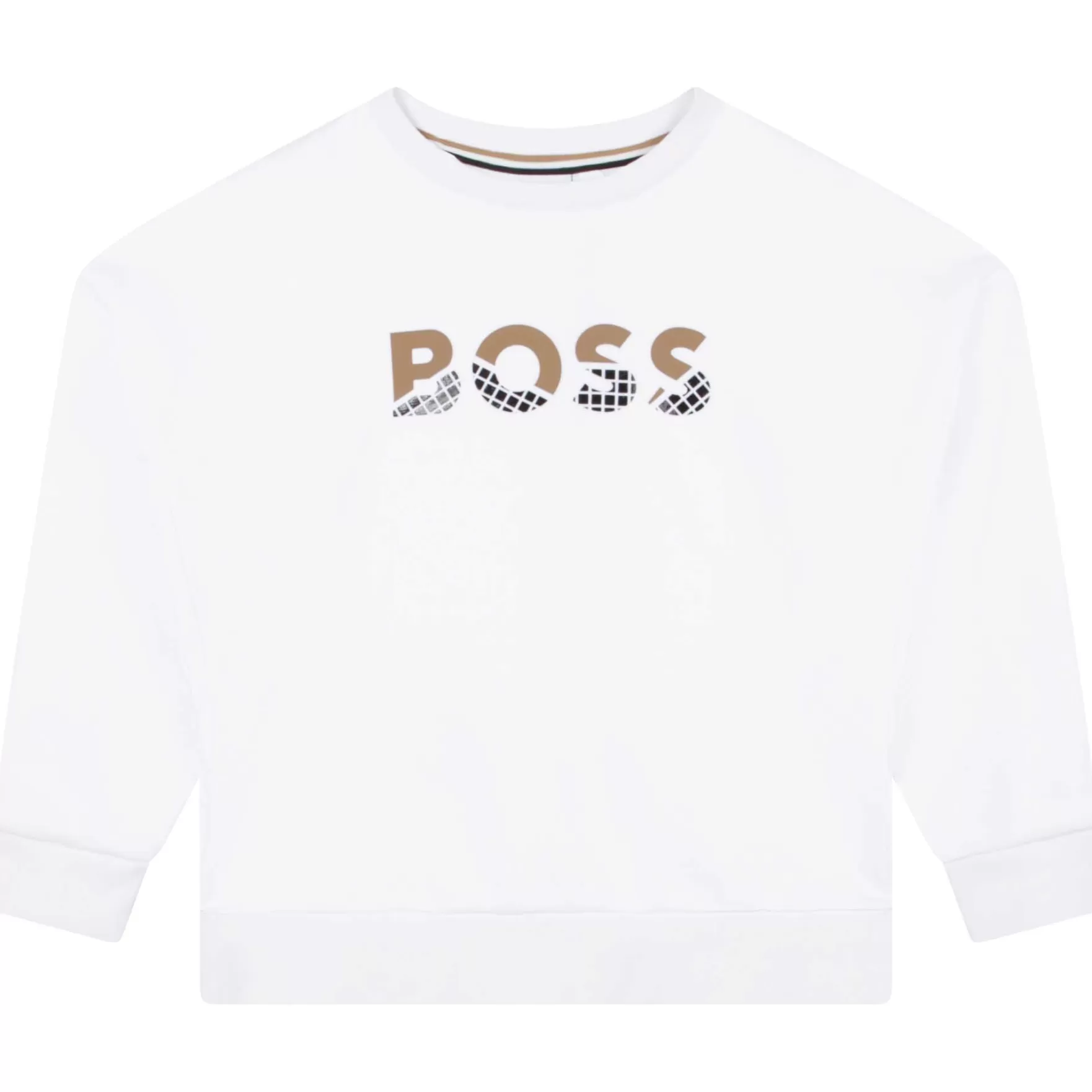 Meisje BOSS Losse Katoenen Sweater